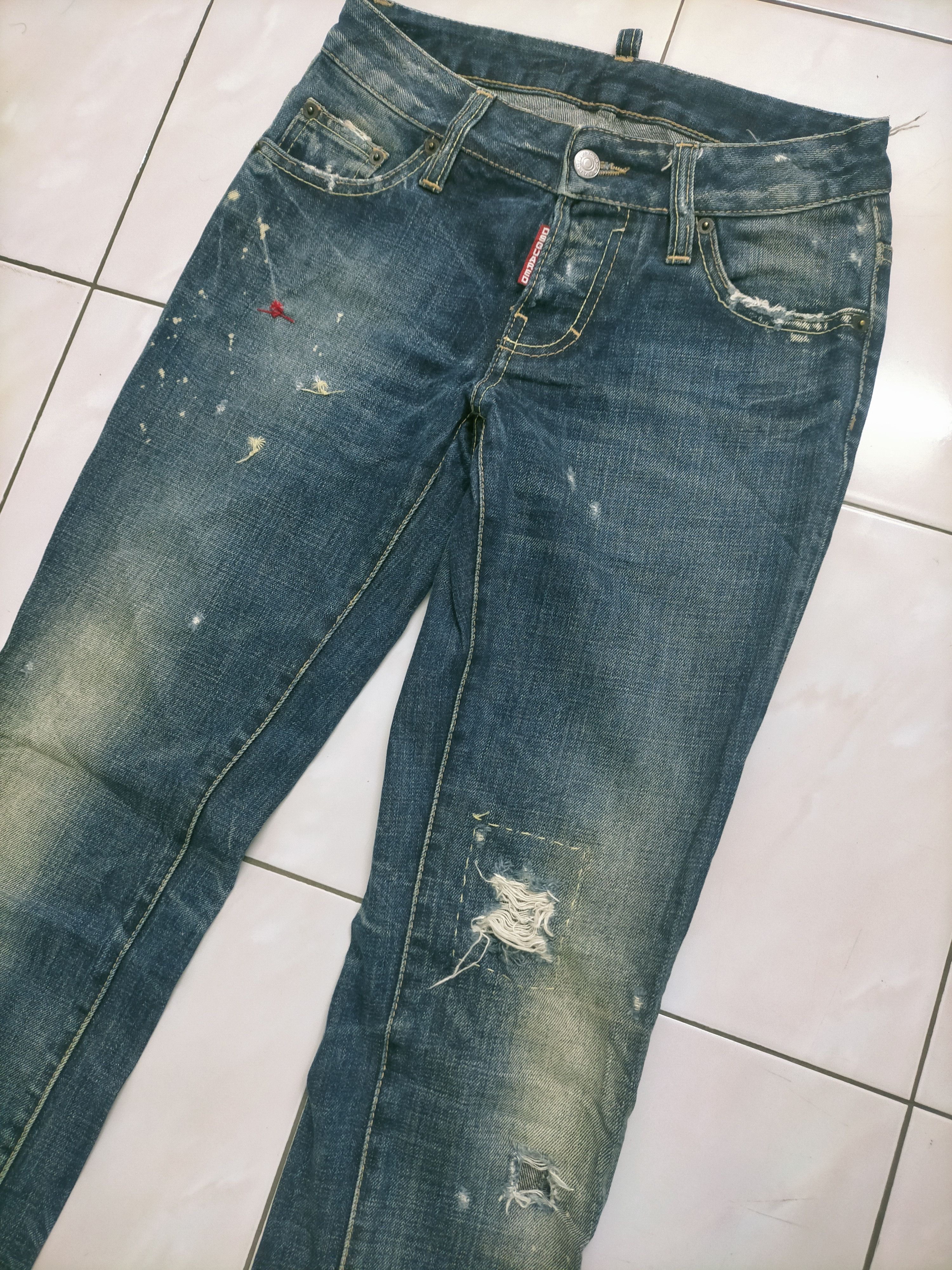 Dsquared2 🔥Dsquared Distressed Jeans Size 26" / US 2 / IT 38 - 3 Thumbnail
