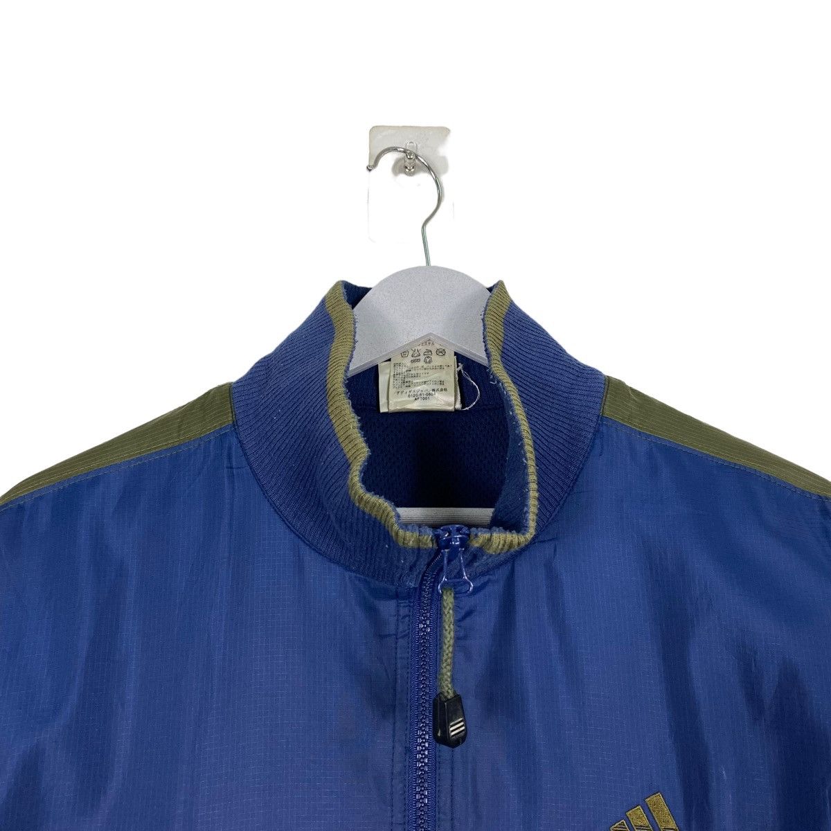Adidas × Vintage 💥 90s ADIDAS ANORAK WINDBREAKER JACKET Size US L / EU 52-54 / 3 - 4 Thumbnail