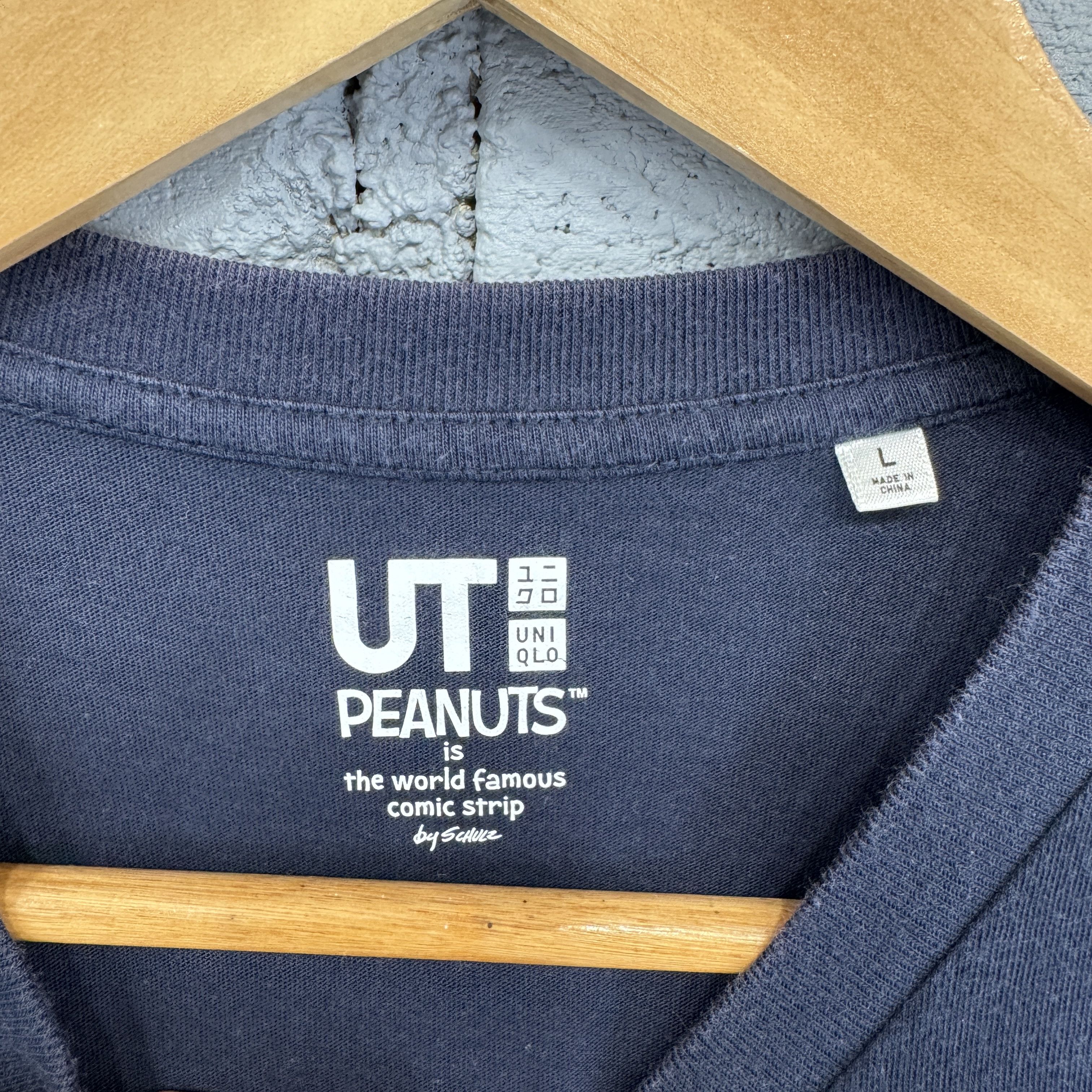 Kaws × Peanuts × Uniqlo Uniqlo Peanuts UT Snoopy Bucket Of Popcorn Tshirt Size US L / EU 52-54 / 3 - 4 Thumbnail