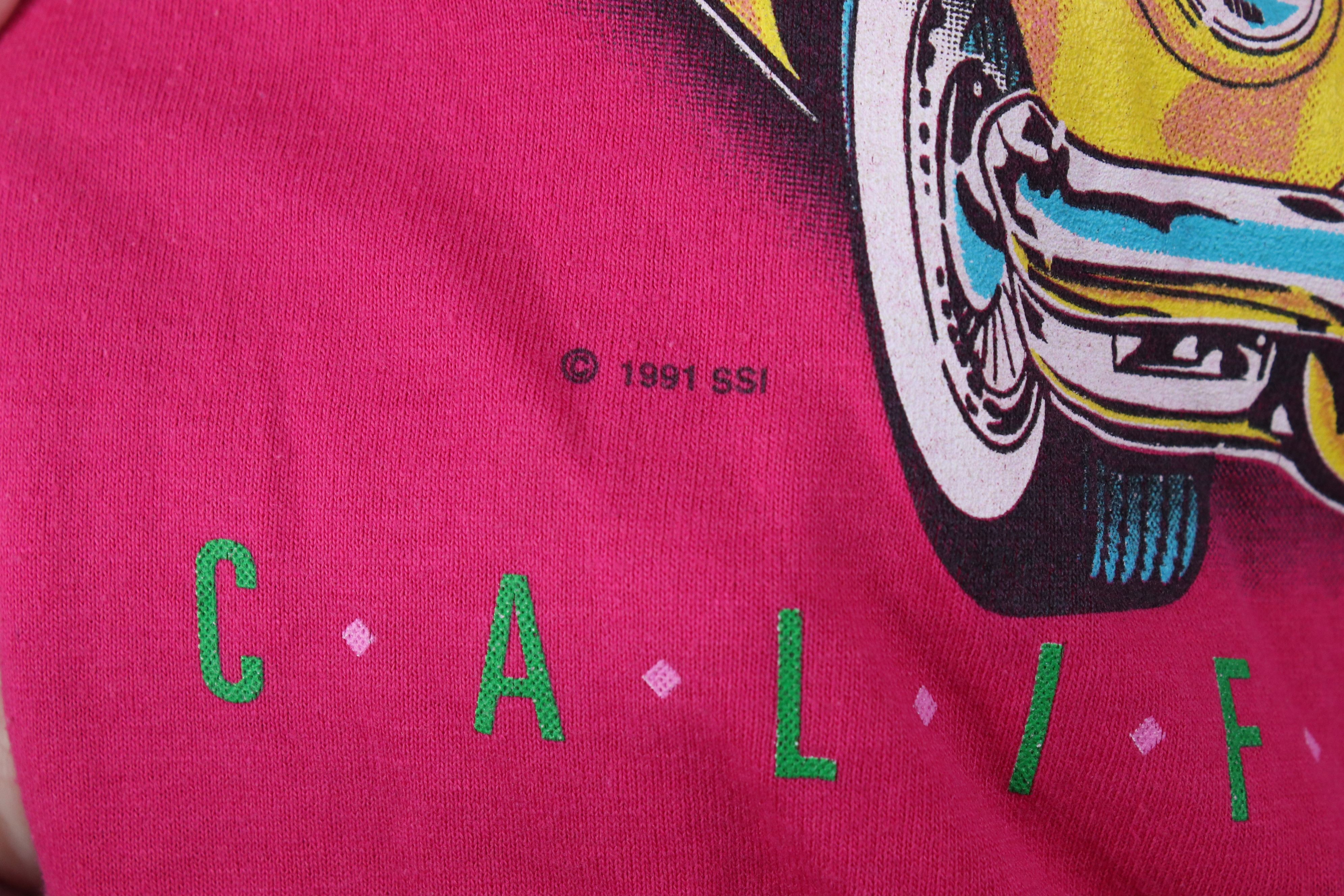 Vintage Vintage 90s Streetwear Car Short Sleeve T-Shirt USA Size US XL / EU 56 / 4 - 5 Thumbnail