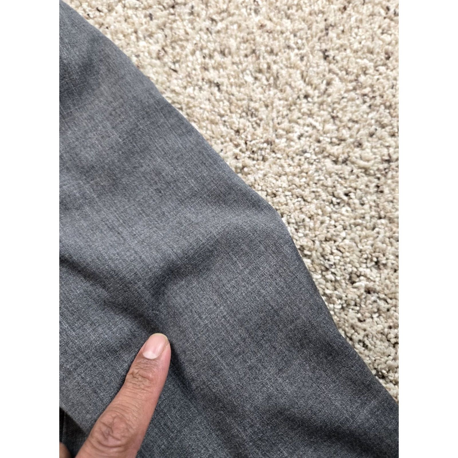 Bonobos Bonobos Suit Jacket 38 R Mens Gray Slim Fit Wool Blend 2 Button Pockets Stretch Size 38R - 5 Thumbnail