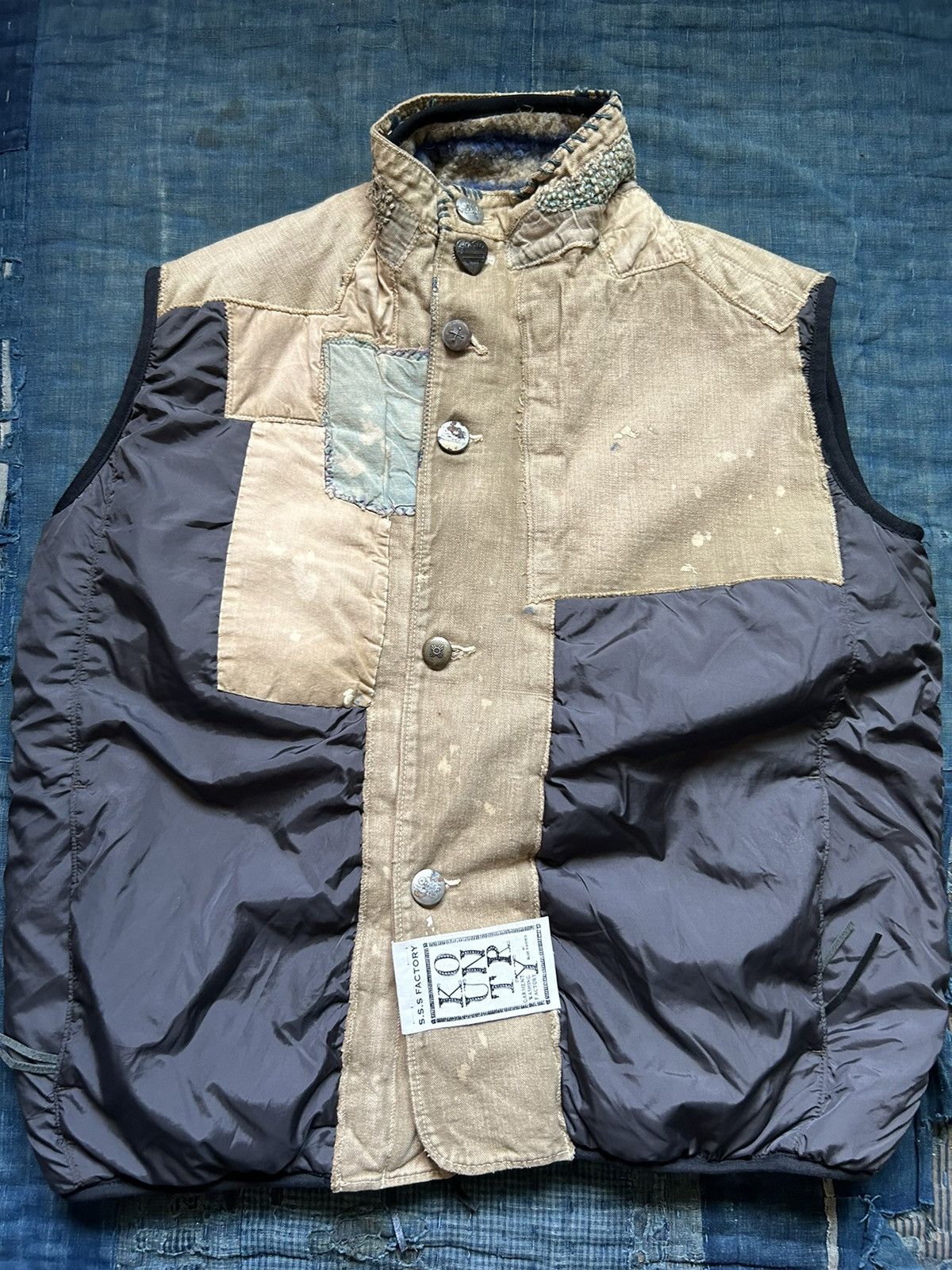 Kapital Kapital kountry reconstructed reversible vest Size US L / EU 52-54 / 3 - 1 Thumbnail