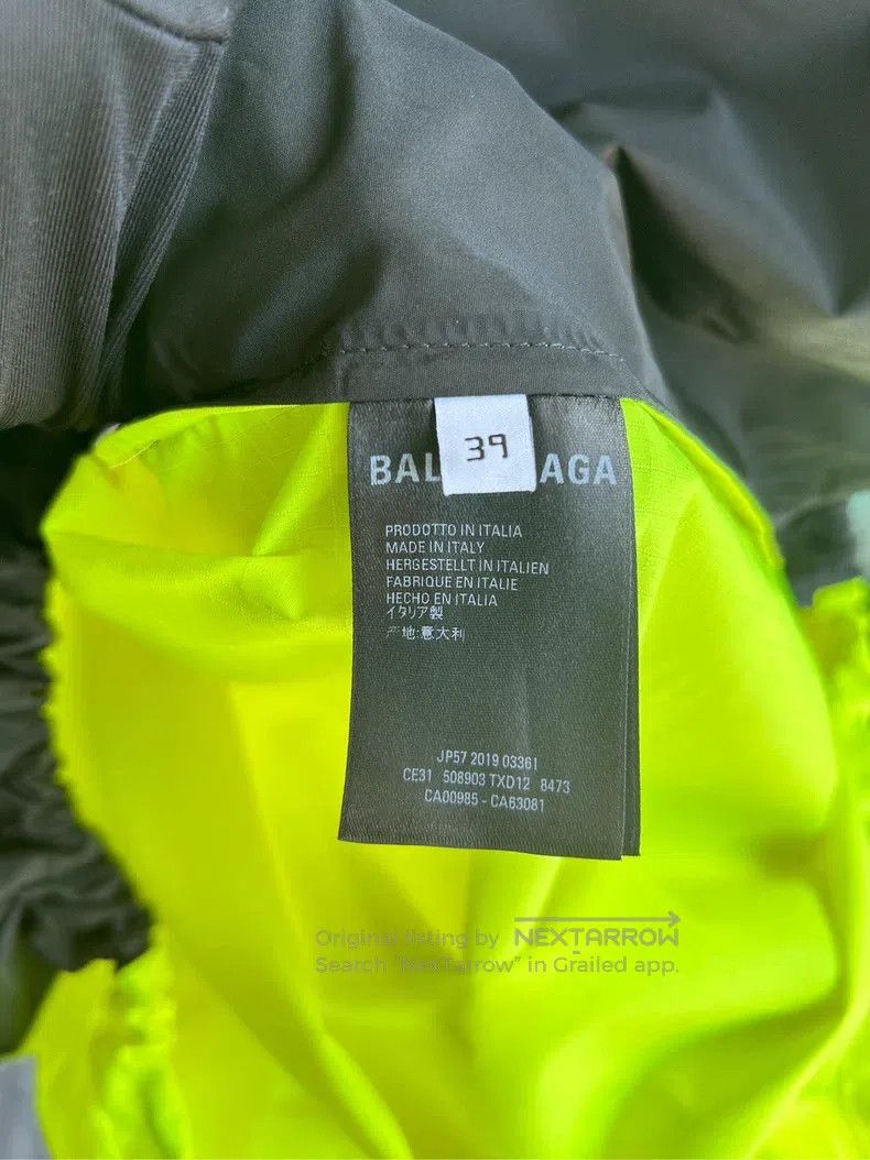 Other Balenciaga size 39 Neon Yellow Jersey Long Sleeve Jacket Size US M / EU 48-50 / 2 - 3 Thumbnail