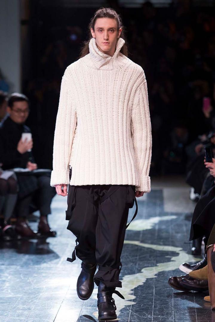 yohji yamamoto POUR HOMME 16AW Volume Knit