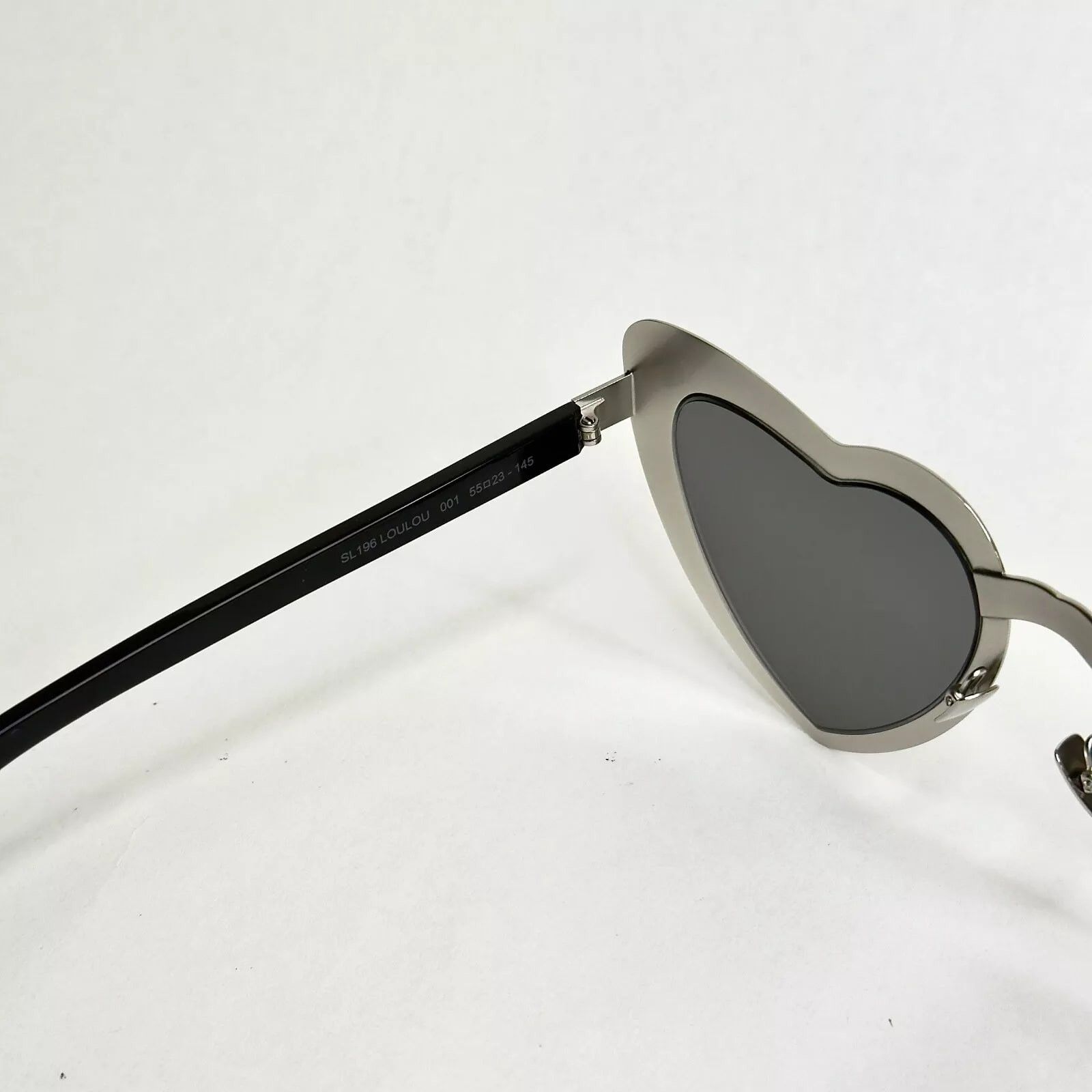 Yves Saint Laurent SAINT LAURENT LOULOU SL 196 SL196 Black Sunglasses 001 Size ONE SIZE - 3 Thumbnail