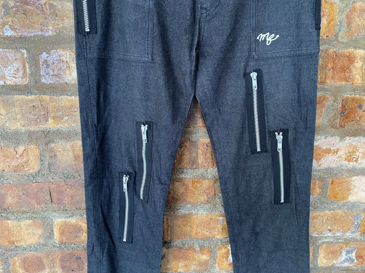 Japanese Brand 1990s MILKBOY bondage zipper skinny pants Size US 30 / EU 46 - 4 Thumbnail