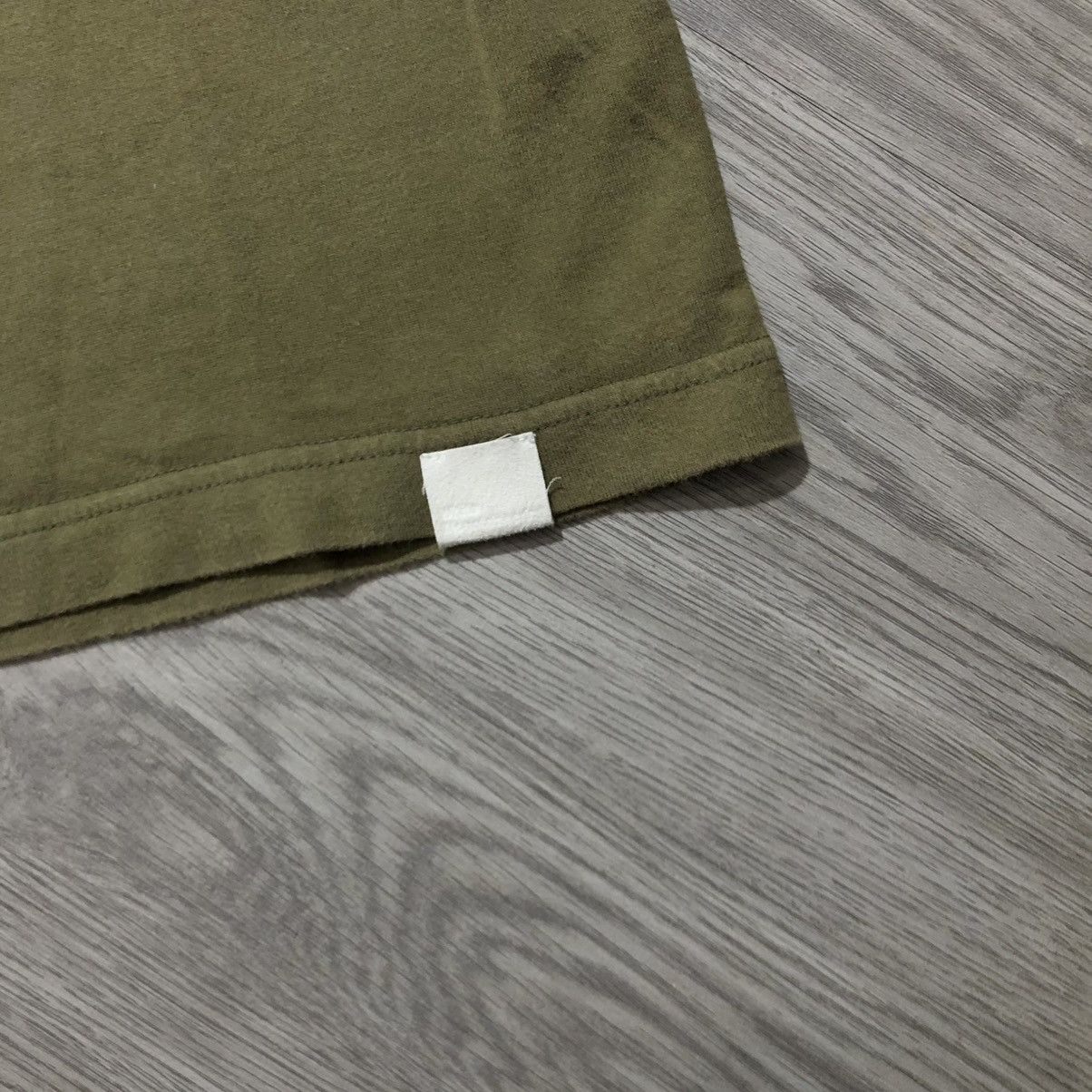 White Mountaineering 🇯🇵 White Mountaineering Logo Box T-shirt Green Army Size US L / EU 52-54 / 3 - 5 Thumbnail