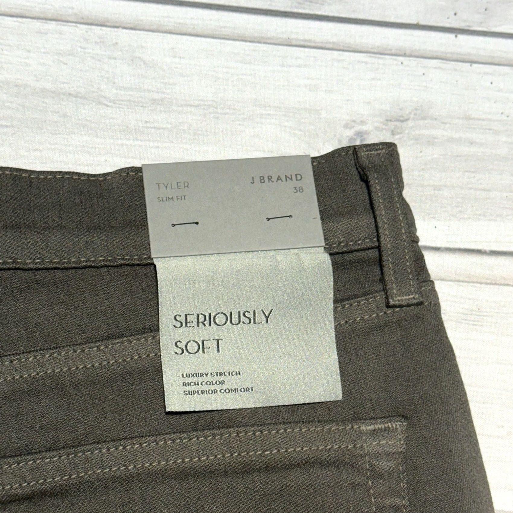 J Brand J Brand Tyler Slim Fit Jeans 38 Stretch Straight Leg Denim NWT Men Regular 5-Pocket Green Size US 38 / EU 54 - 5 Thumbnail