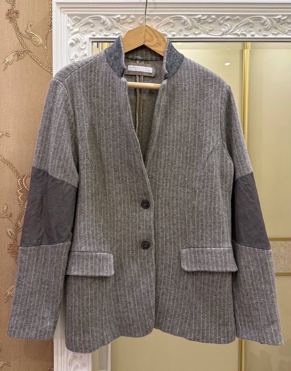 Fabiana Filippi Fabiana Filippi Cashmere Blazer Jacket Made in Italy Size L Size L / US 10 / IT 46 - 2 Thumbnail
