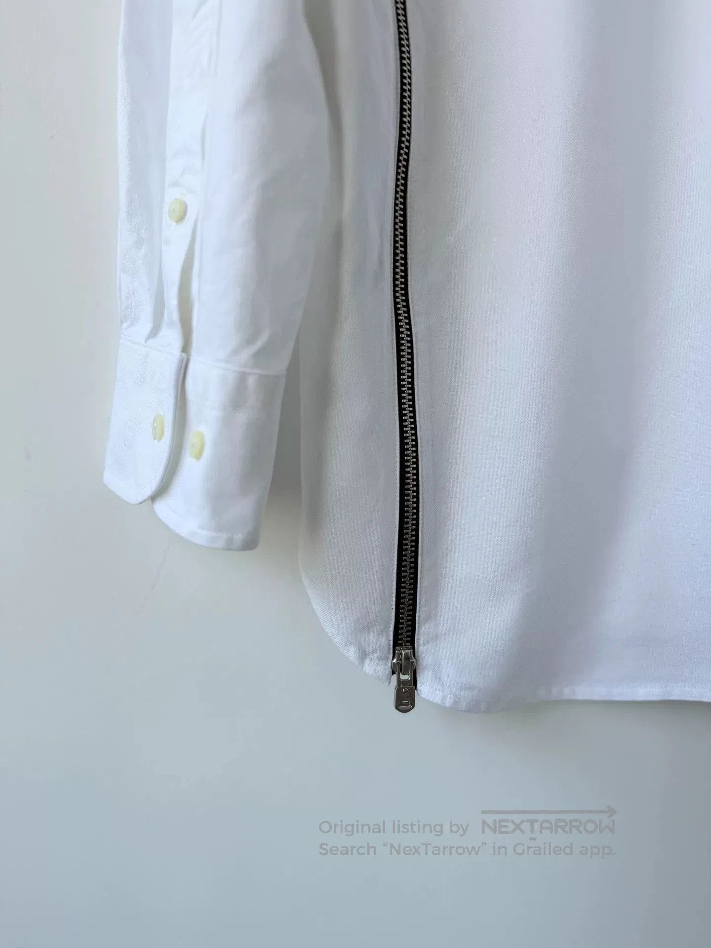Takahiromiyashita The Soloist. white long sleeve shirt by takahiromiyashita. Size US L / EU 52-54 / 3 - 5 Thumbnail