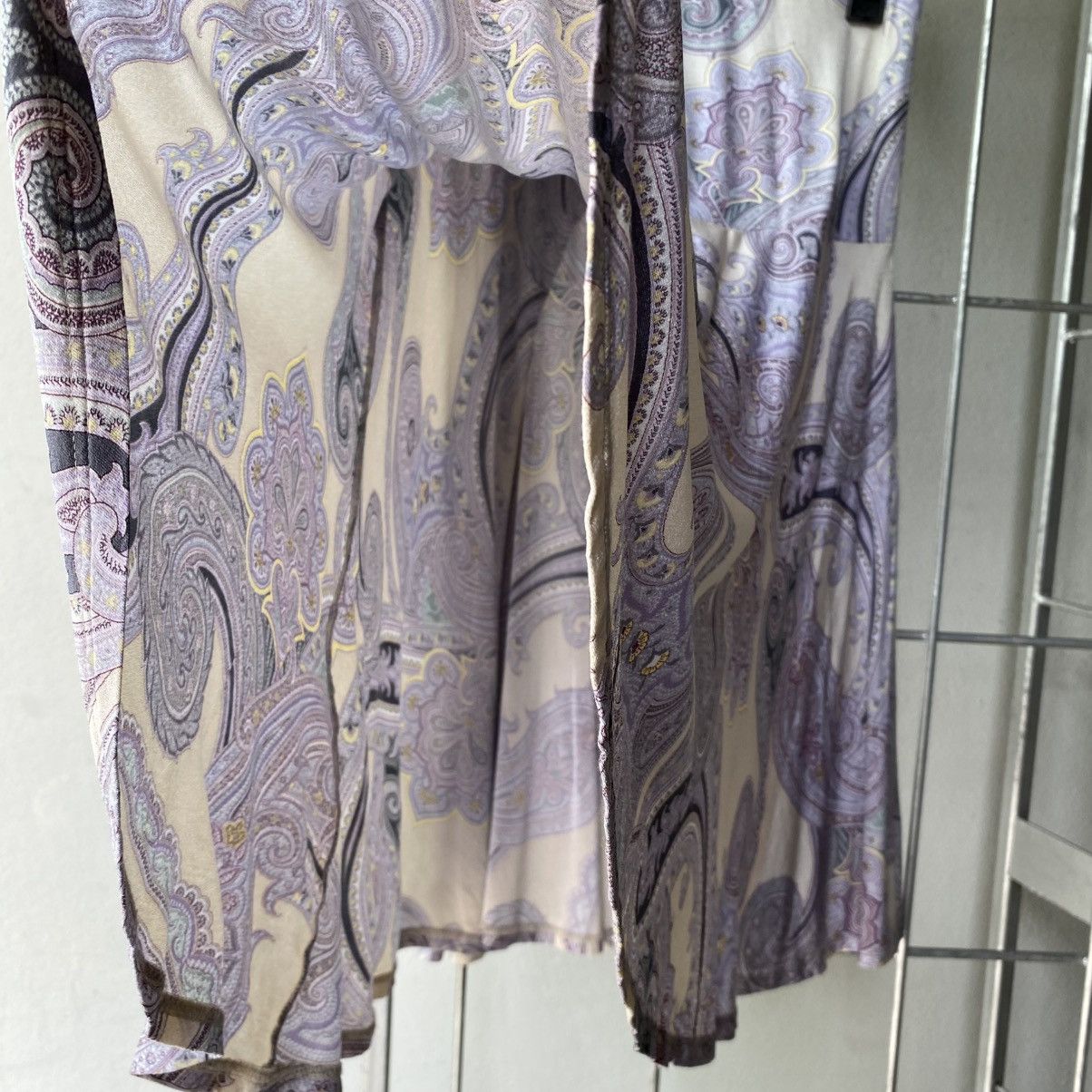 Max Mara Max Mara Paisley Print Flared Skirt Size 30" / US 8 / IT 44 - 12 Thumbnail