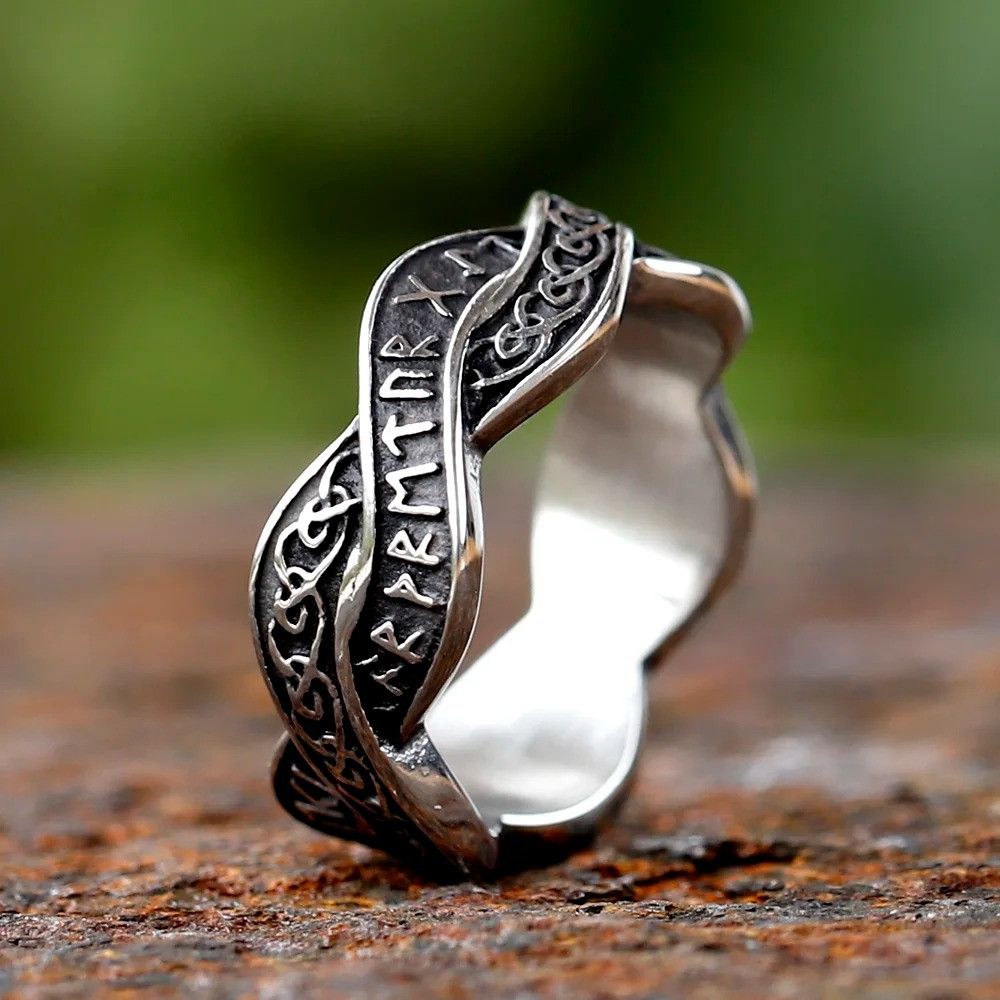Jewelry Festival and Runes Ring Size ONE SIZE - 4 Thumbnail