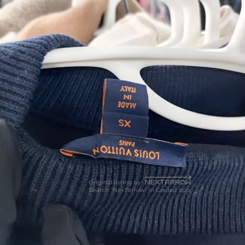 Louis Vuitton Louis Vuitton Dark Blue sweatshirt Size XS / US 0-2 / IT 36-38 - 7 Thumbnail