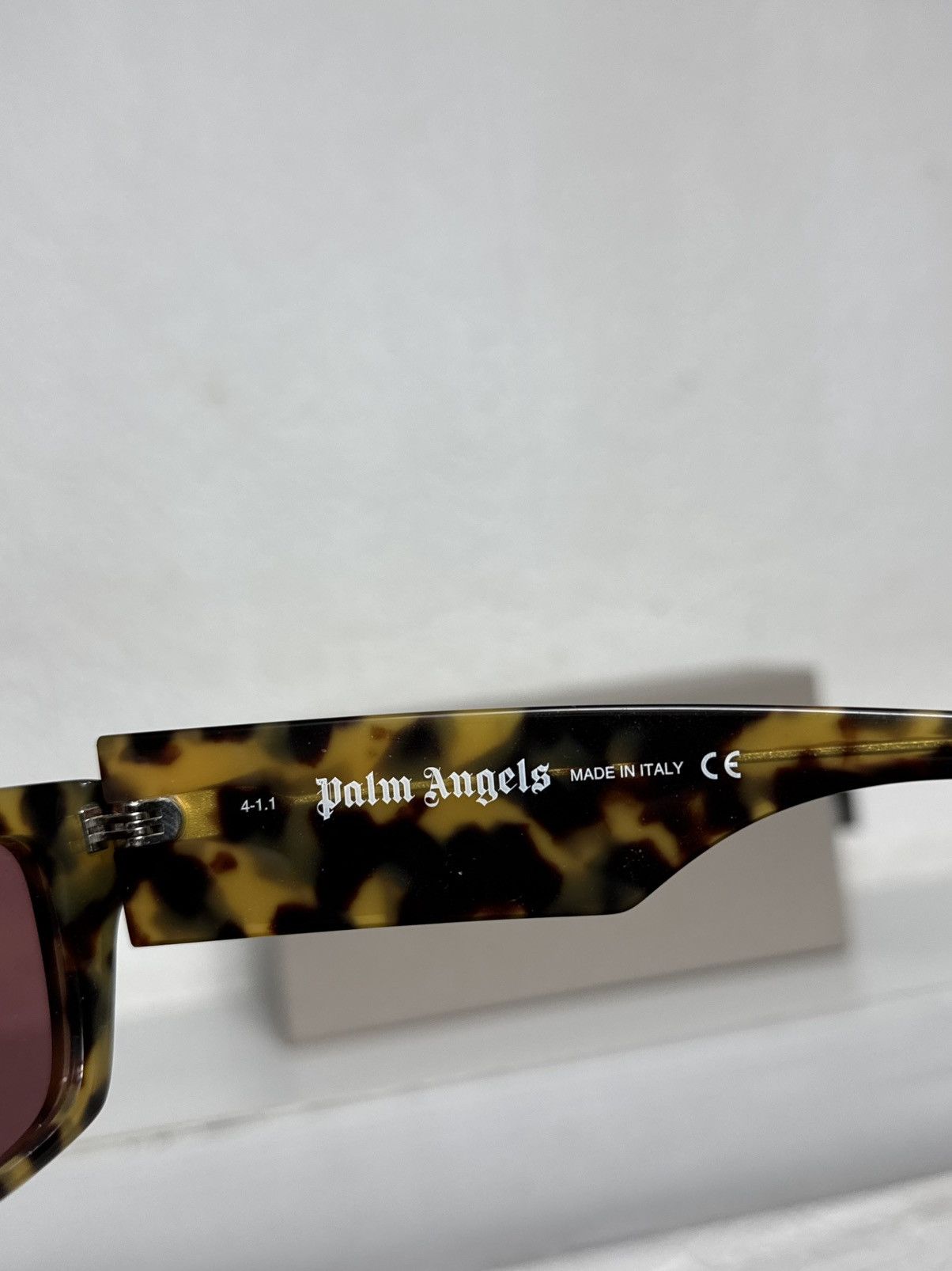 Palm Angels Palm Angels Sunglasses New Luxury Leopard Size ONE SIZE - 6 Thumbnail