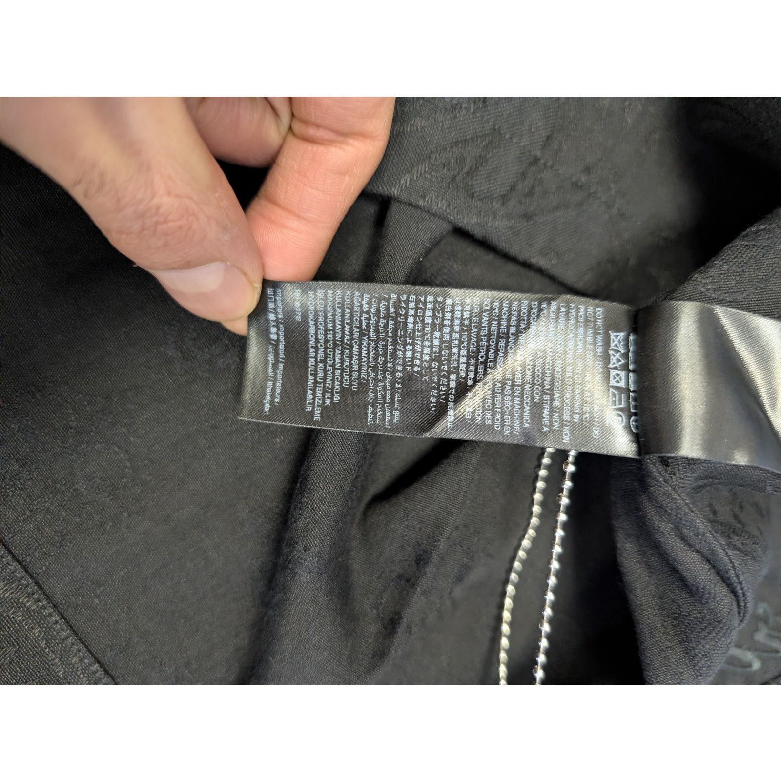 Amiri o1rshd1 MA Bandana Linen Camp Shirt in Black Size US M / EU 48-50 / 2 - 19 Thumbnail