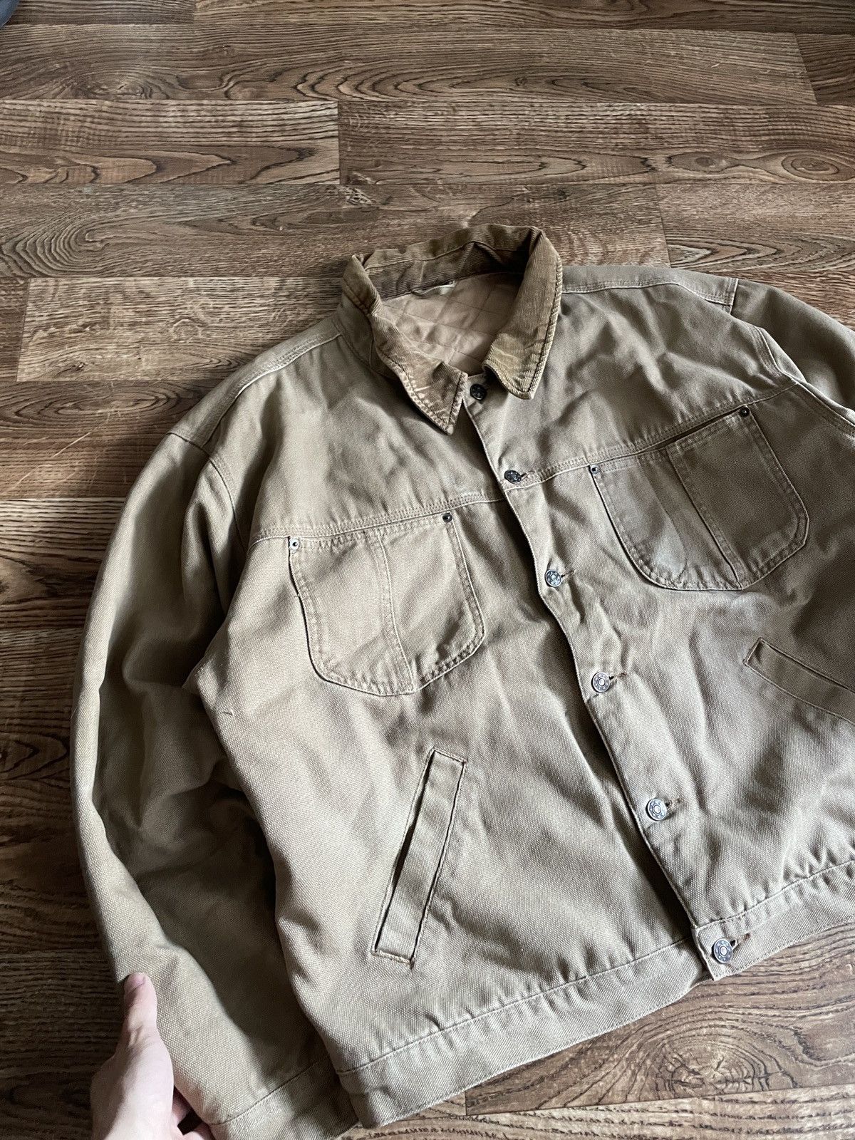 Burton × Vintage Vintage Burton Detroit Button Jacket 90s Y2K Size US XL / EU 56 / 4 - 2 Thumbnail