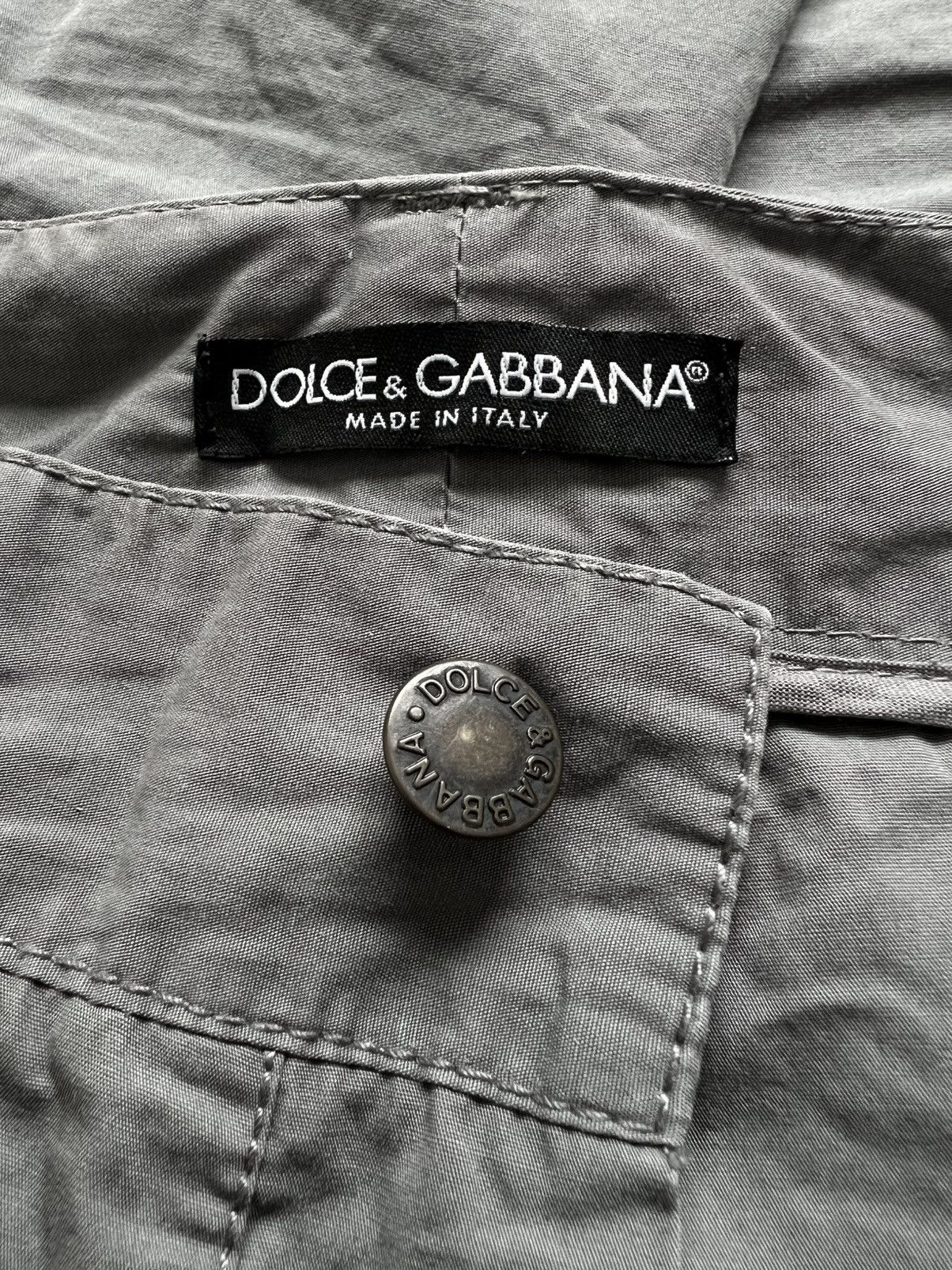 Dolce & Gabbana SS03 Dolce & gabbana zip cargo pants Size US 35 - 11 Thumbnail