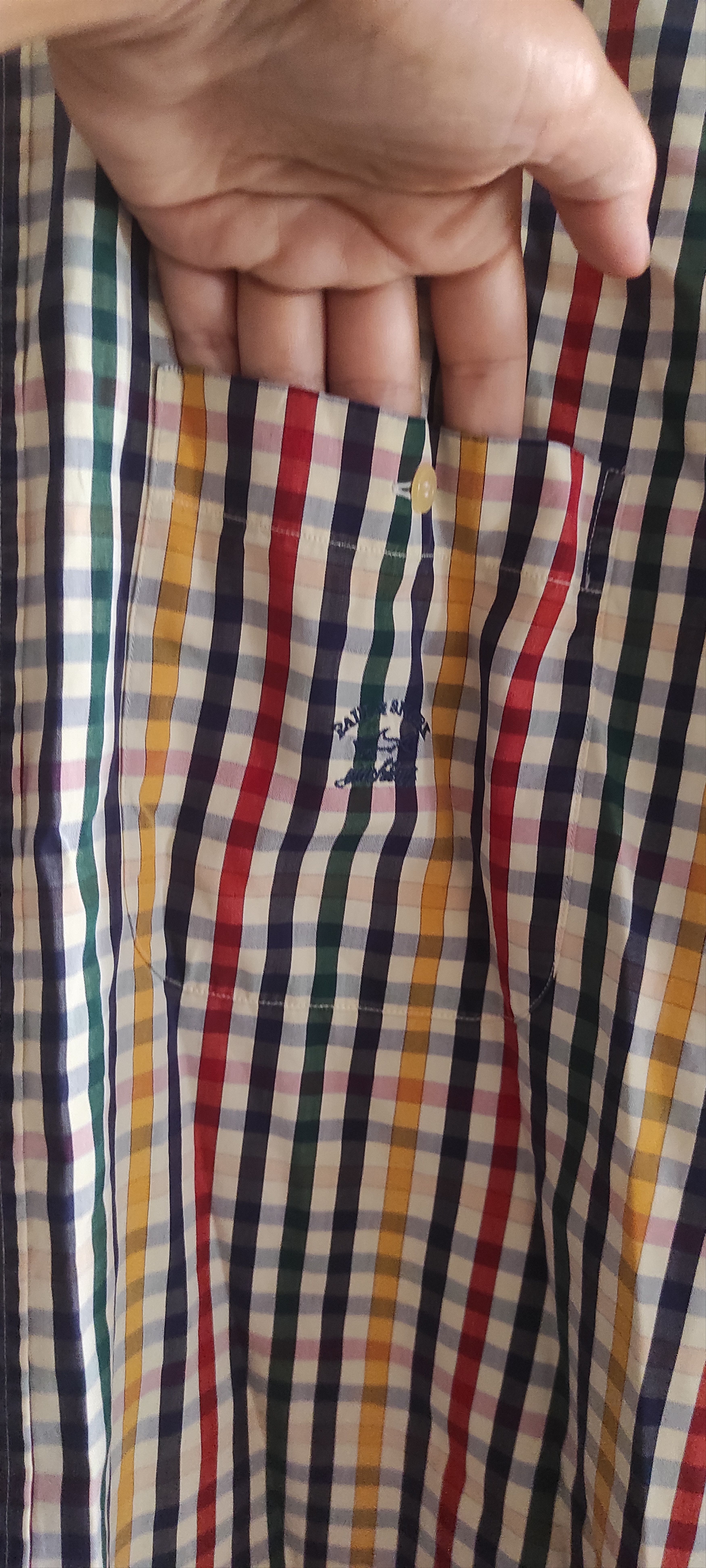 Paul & Shark Paul & Shark Yachting Shirt Button Down Multi Striped Cotton Size US XL / EU 56 / 4 - 5 Thumbnail