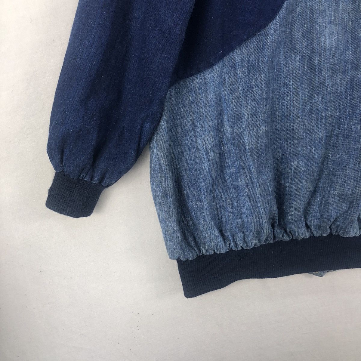 Japanese Brand Vintage Rework Custom Denim Zipper Jacket Size US M / EU 48-50 / 2 - 17 Thumbnail