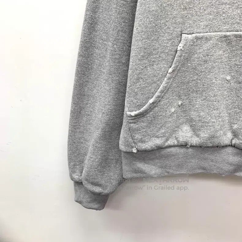 Dior Dior Gray logo letter old destruction design cotton hooded Size US S / EU 44-46 / 1 - 4 Thumbnail