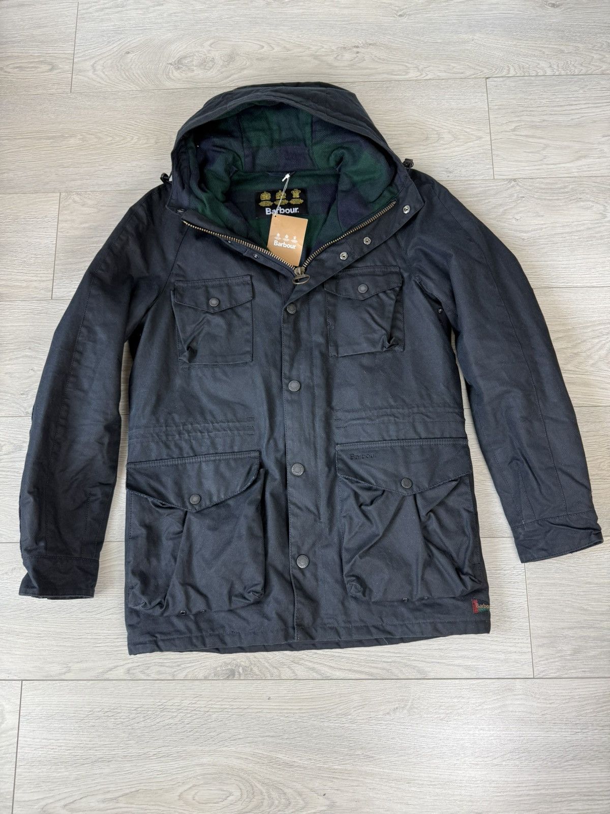 Barbour Barbour Coll Nautical Waxed Jacket Size US S / EU 44-46 / 1 - 2 Thumbnail