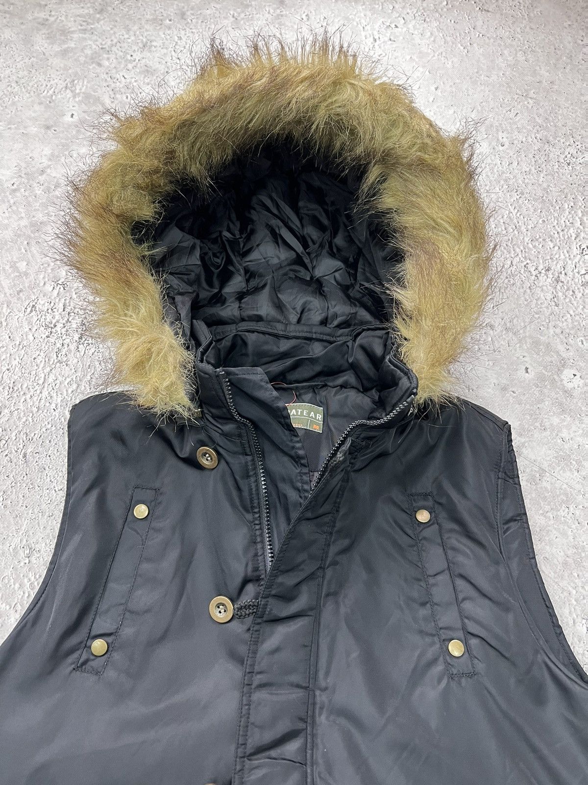 Hysteric Glamour × If Six Was Nine × Le Grande Bleu (L.G.B.) 2000s Japanese Punk Grunge Fur VEST Jacket opium style Size US M / EU 48-50 / 2 - 3 Thumbnail