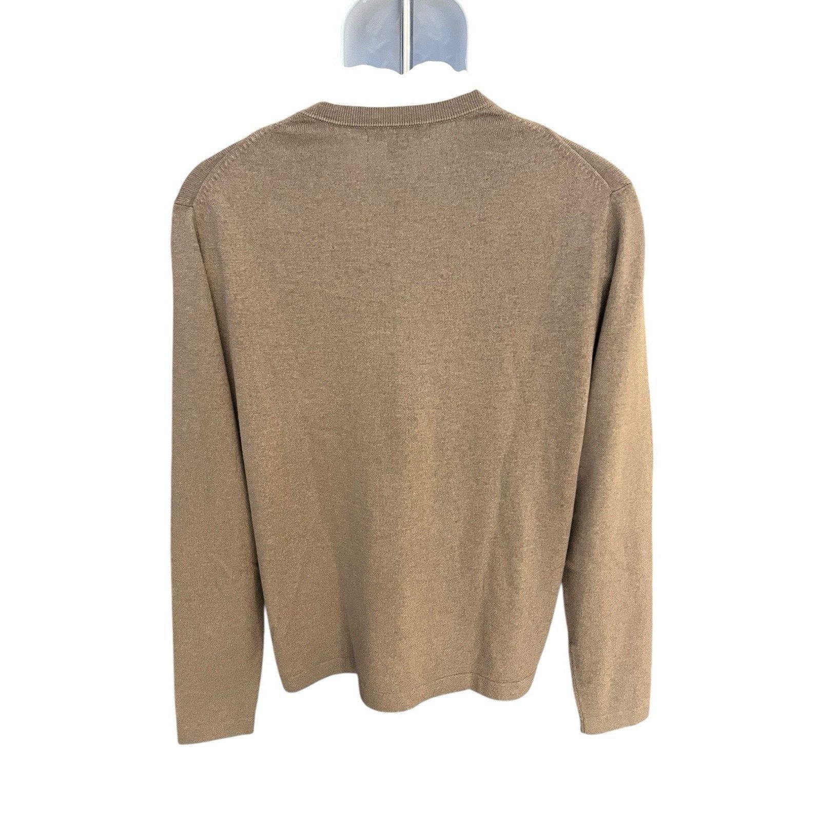 Banana Republic Banana Republic Men's M Silk Cashmere blend v-neck sweater Size US M / EU 48-50 / 2 - 2 Thumbnail