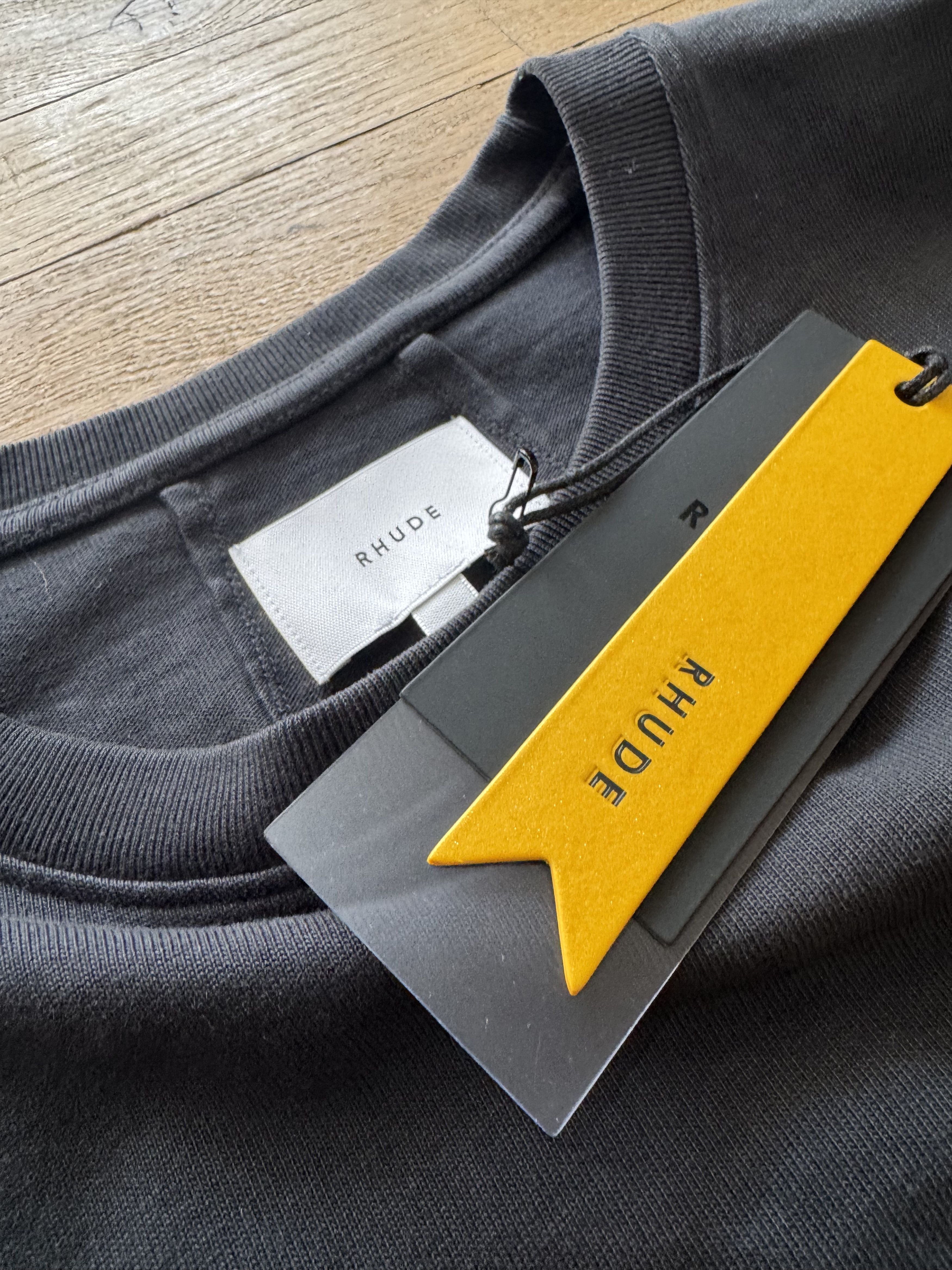 Rhude Rhude Vintage Black Tee Size US S / EU 44-46 / 1 - 2 Thumbnail