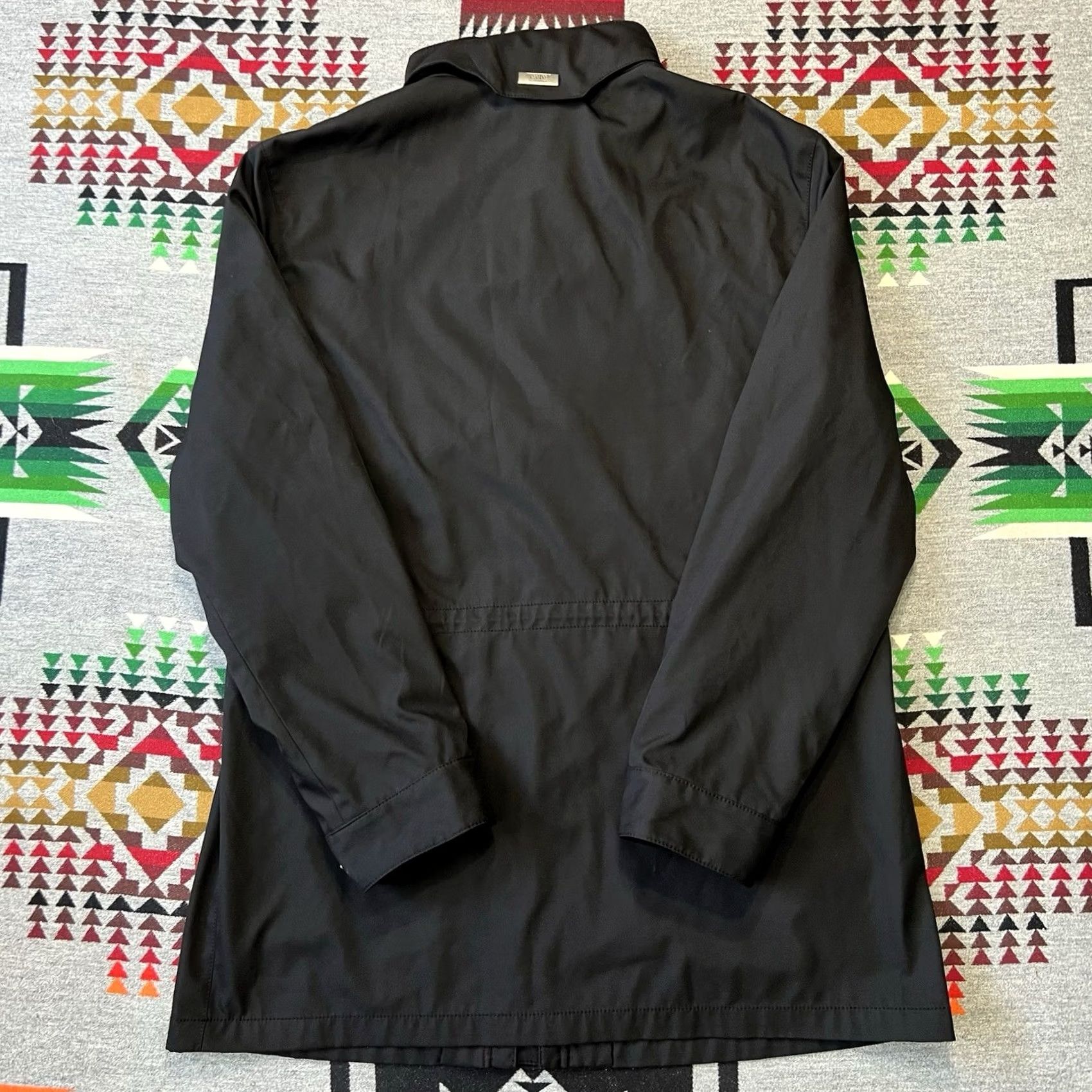 Armani Armani Collezioni Mens Car Coat Black Water Resistant Jacket Lined 46 Size US S / EU 44-46 / 1 - 2 Thumbnail