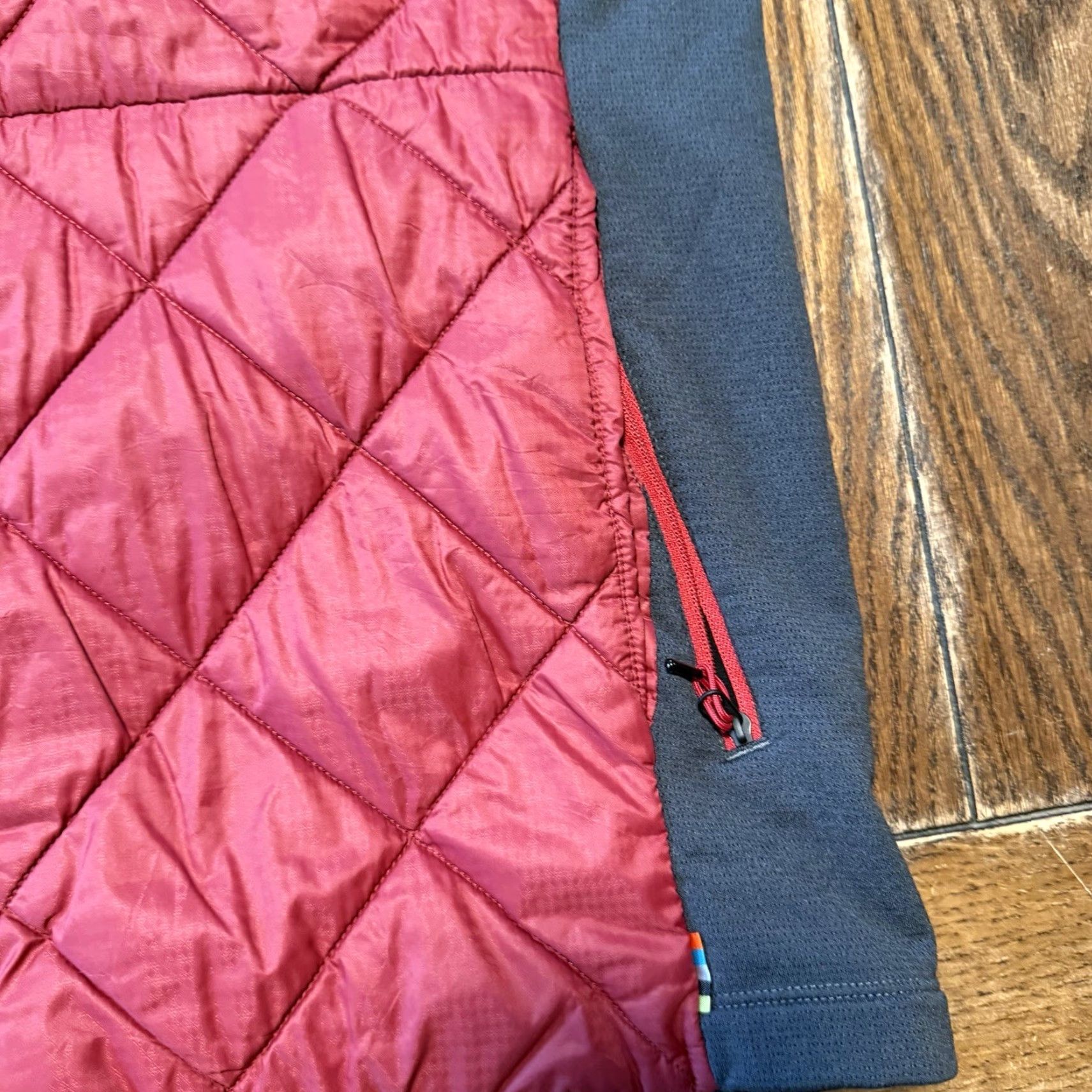 Smartwool Smartwool Smartloft Jacket Mens XXL Red Gray Hybrid Puffer Midweight Zip Pockets Size US XXL / EU 58 / 5 - 3 Thumbnail