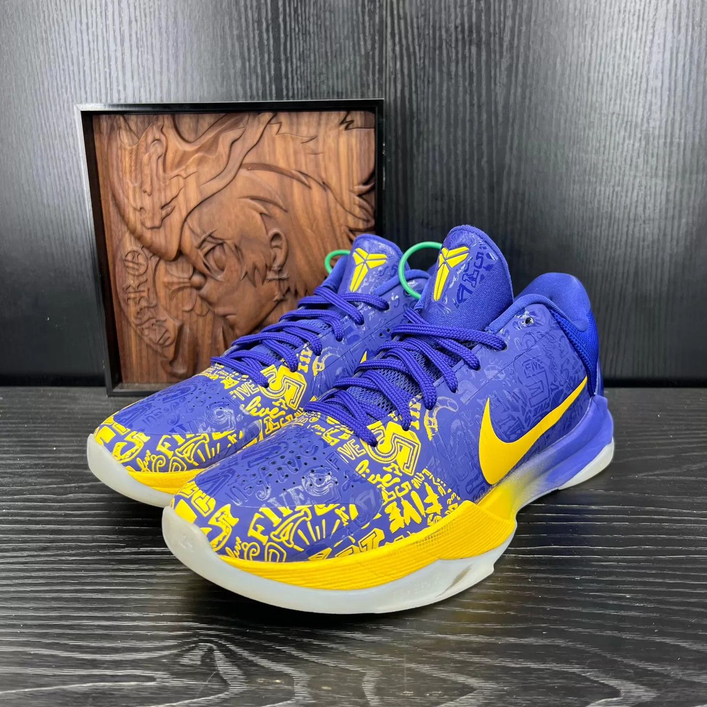 Nike ZK5 Blue Yellow 42 2x Indoor Like New Original Box Size US 8.5 / EU 41-42 - 1 Thumbnail