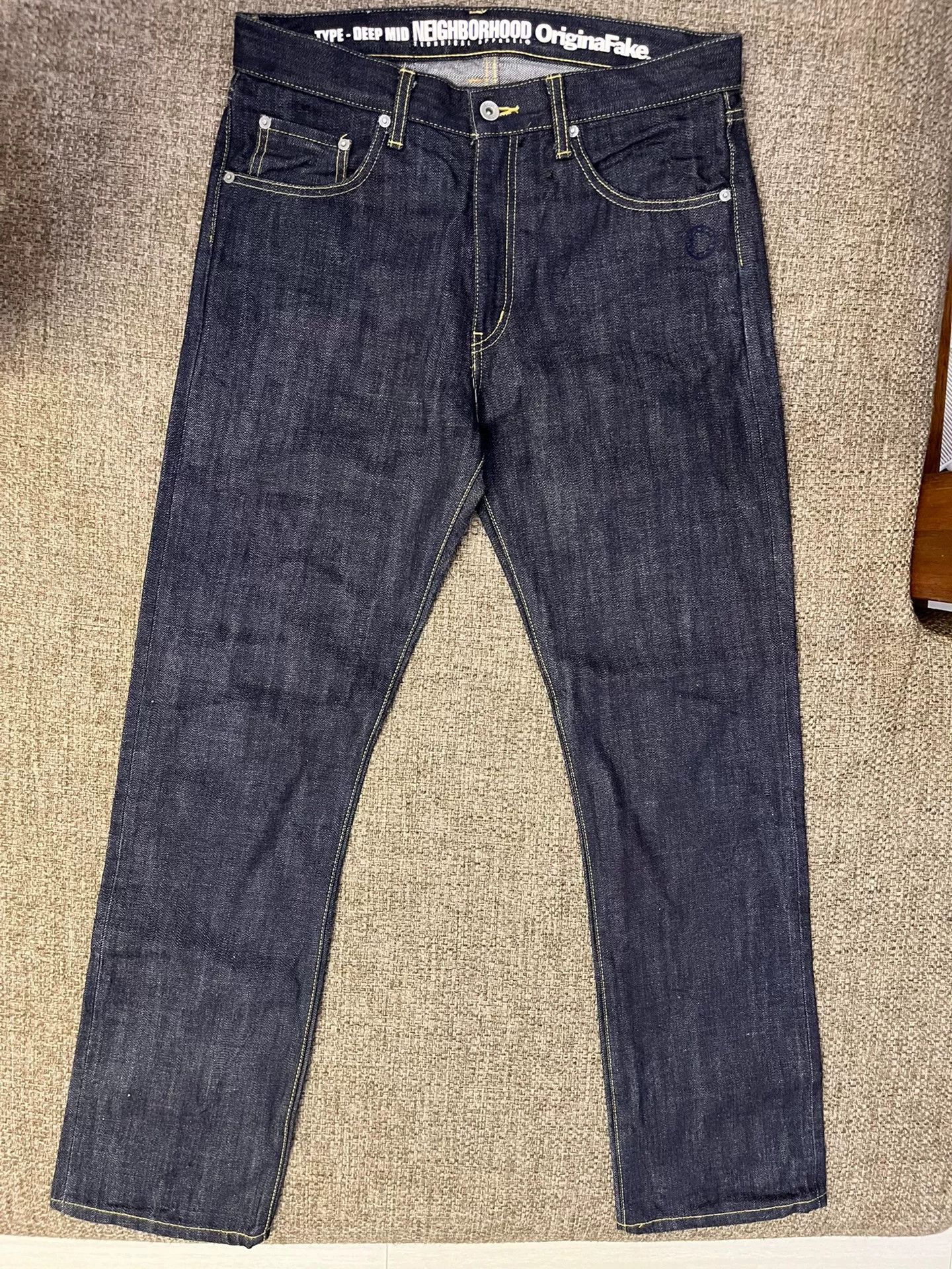 Neighborhood OriginaFake x Neighborhood Denim Pants Size US 30 / EU 46 - 1 Thumbnail