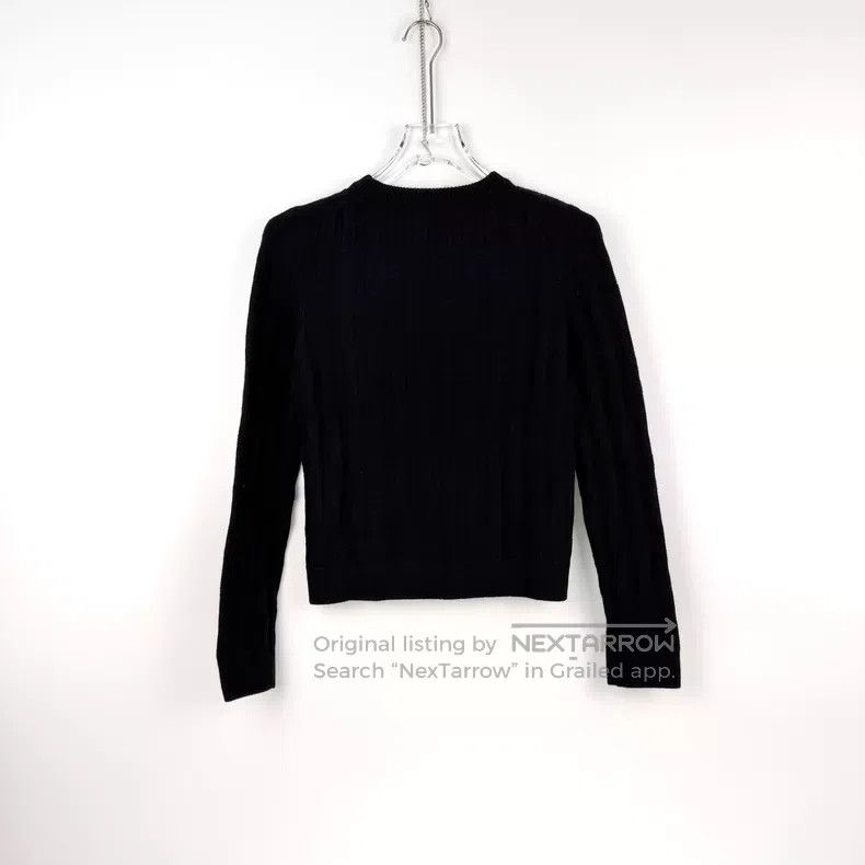 Hermes Hermes Black Full H Wool Sweater Size XS / US 0-2 / IT 36-38 - 4 Thumbnail
