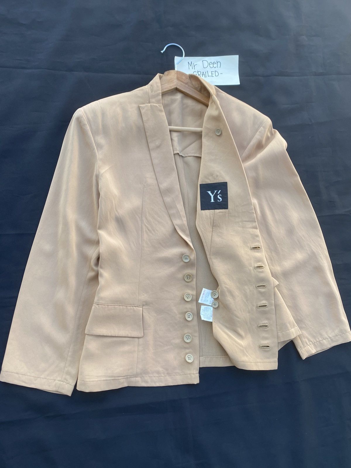 Yohji Yamamoto Rare Y’s Yohji Yamamoto Women Blazer Size XS / US 0-2 / IT 36-38 - 11 Thumbnail