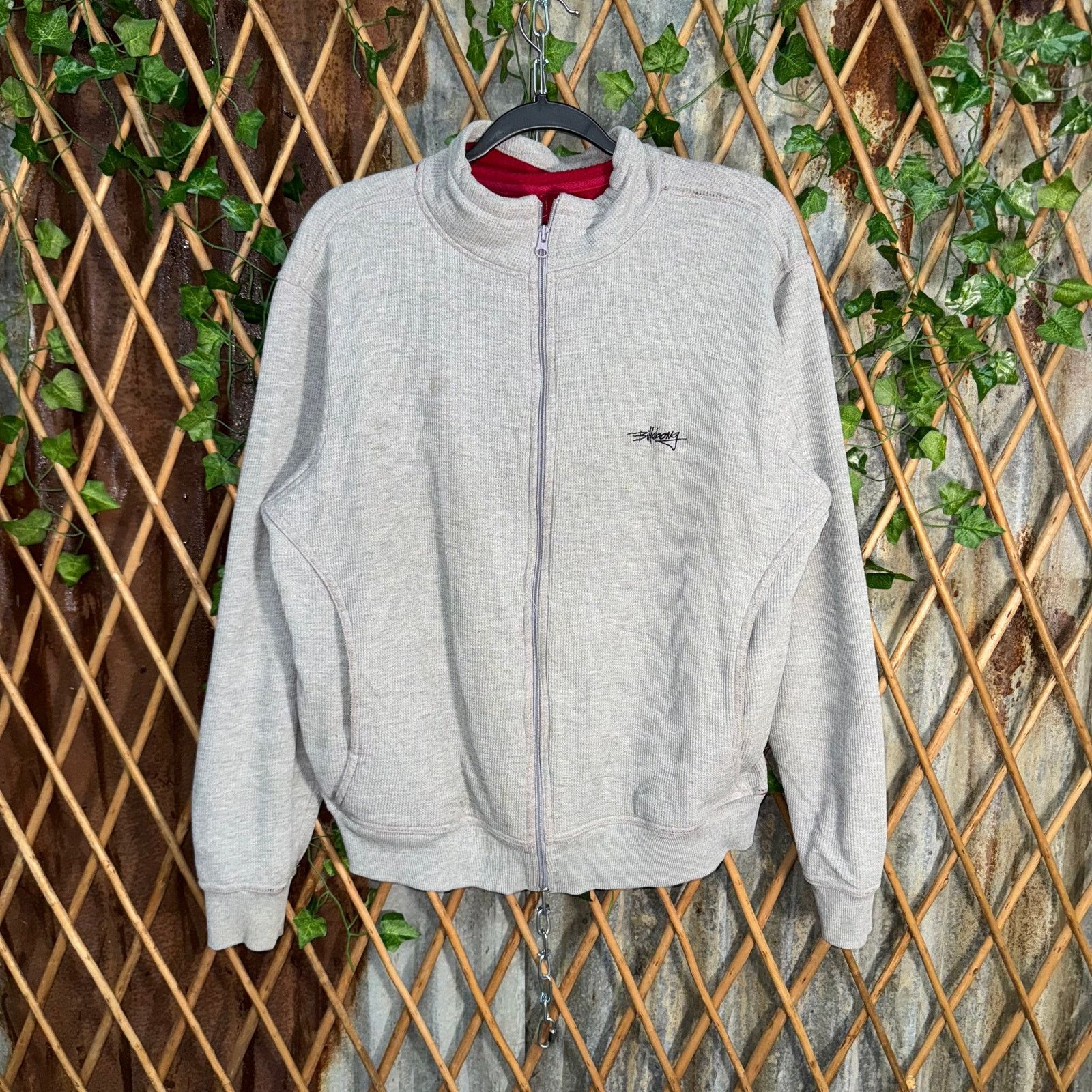 Billabong Vintage Y2K billabong 1990s surf skate embroider zip jacket Size US L / EU 52-54 / 3 - 1 Thumbnail