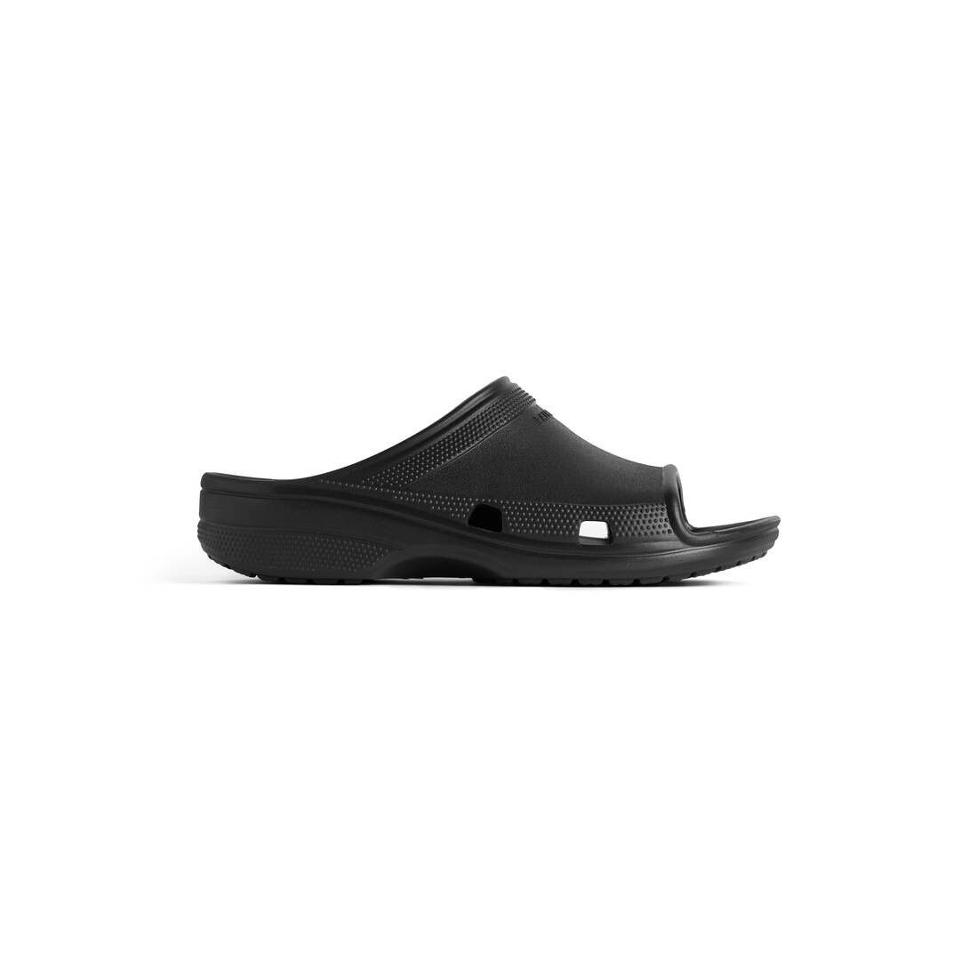 Balenciaga × Crocs o1in1g0326 Crocs™ Slide Sandals in Black Size US 11 / EU 44 - 1 Thumbnail