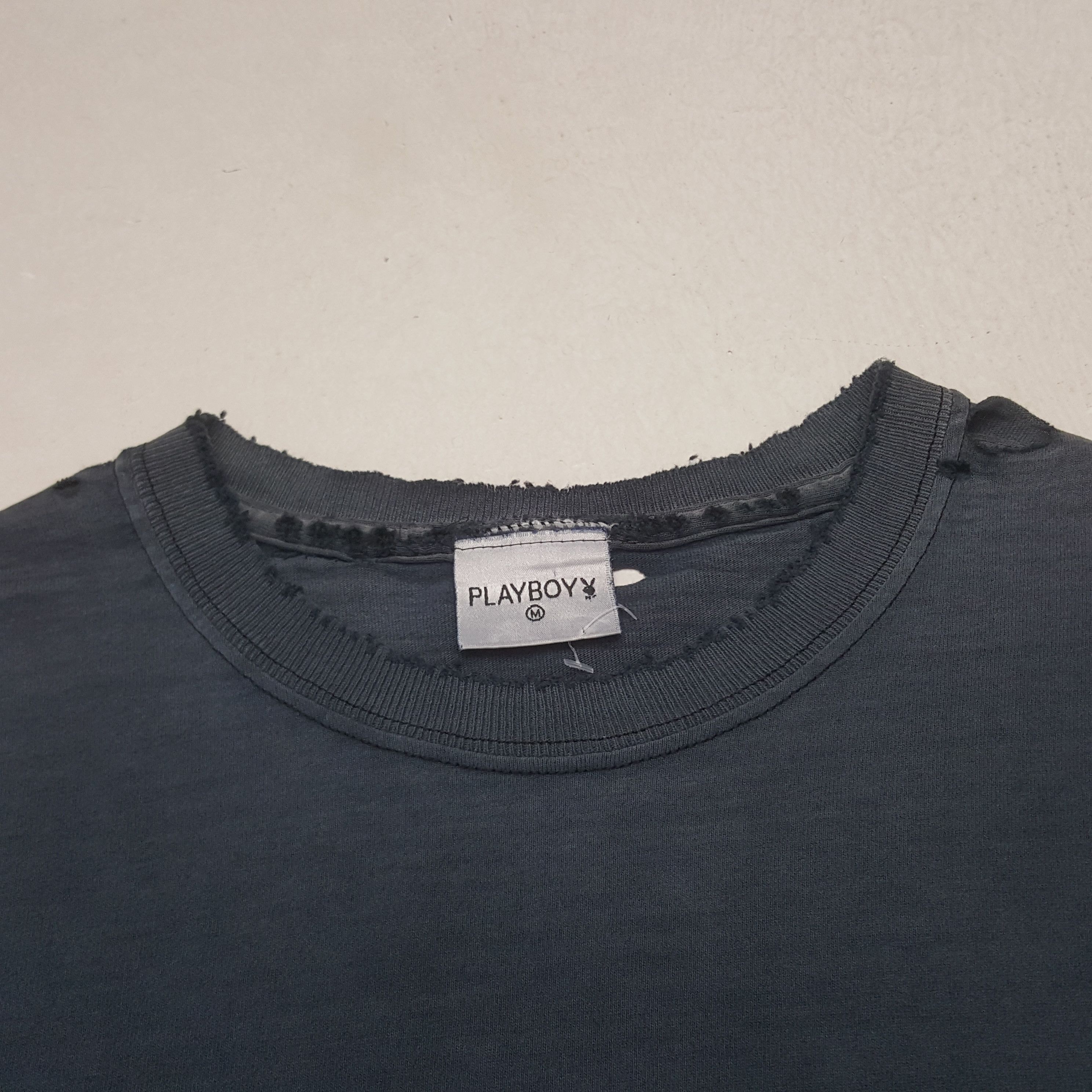 Playboy Vintage Playboy Distressed 007 Tshirt Size US M / EU 48-50 / 2 - 5 Thumbnail