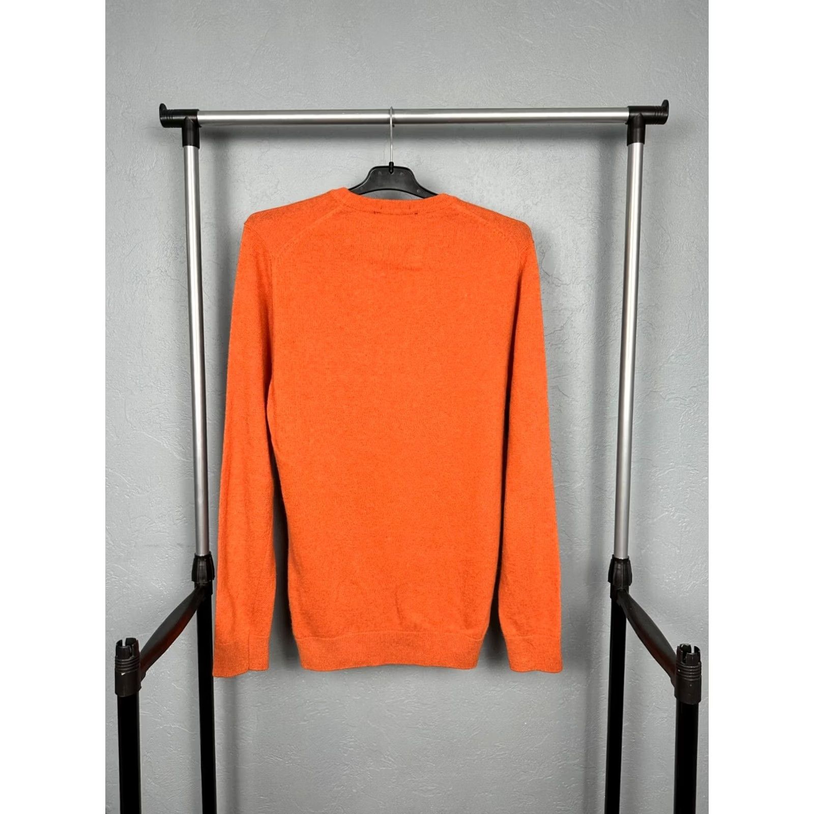 John Richmond John Richmond Vintage Wool Knit Sweater Shirt Women M Orange 90s Style Pullover Knit Wool Size M / US 6-8 / IT 42-44 - 4 Thumbnail