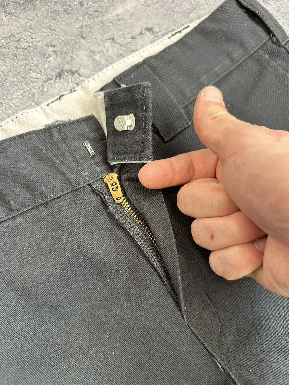 Dickies Vintage Dickies Pants Slim Straight Skate y2k grunge pants Size US 31 - 11 Thumbnail