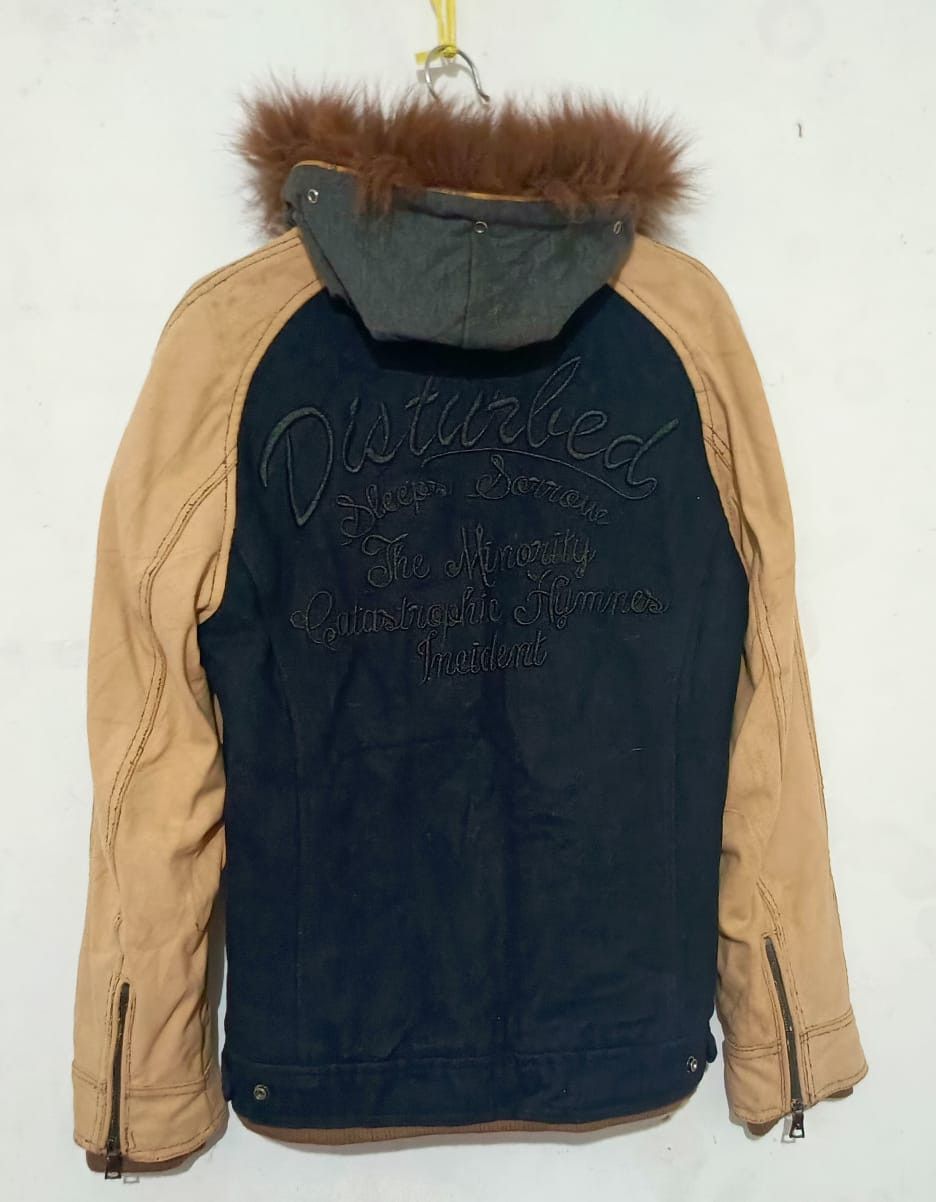 If Six Was Nine × In The Attic × Le Grande Bleu (L.G.B.) In The Attic - Fur bomber Raider Double Layer Double Zip up Size US M / EU 48-50 / 2 - 2 Thumbnail