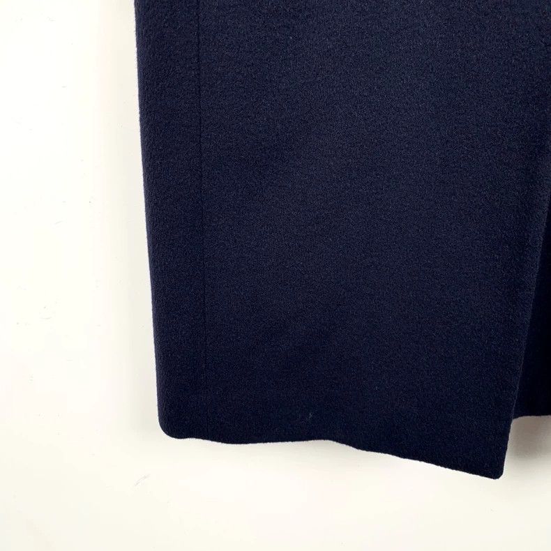 Gucci Gucci Size 36 Dark blue V-neck wool coat size 36 2502-Next Size US XS / EU 42 / 0 - 4 Thumbnail