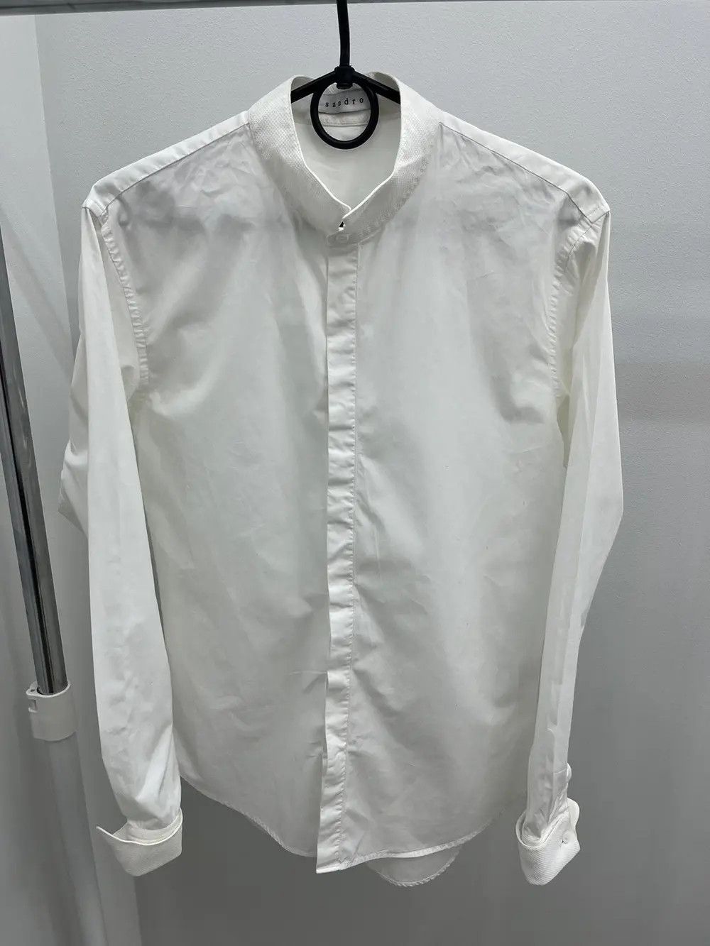 Sandro Sandro Cotton Classic Button Up Shirt Size US S / EU 44-46 / 1 - 1 Thumbnail