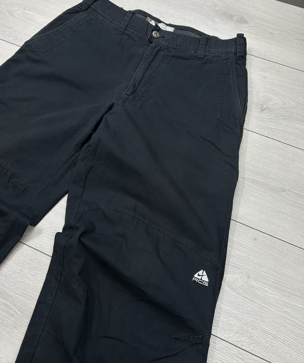 Nike ACG × Vintage Nike ACG Vintage Black Baggy Pant Size M Size US 32 / EU 48 - 4 Thumbnail