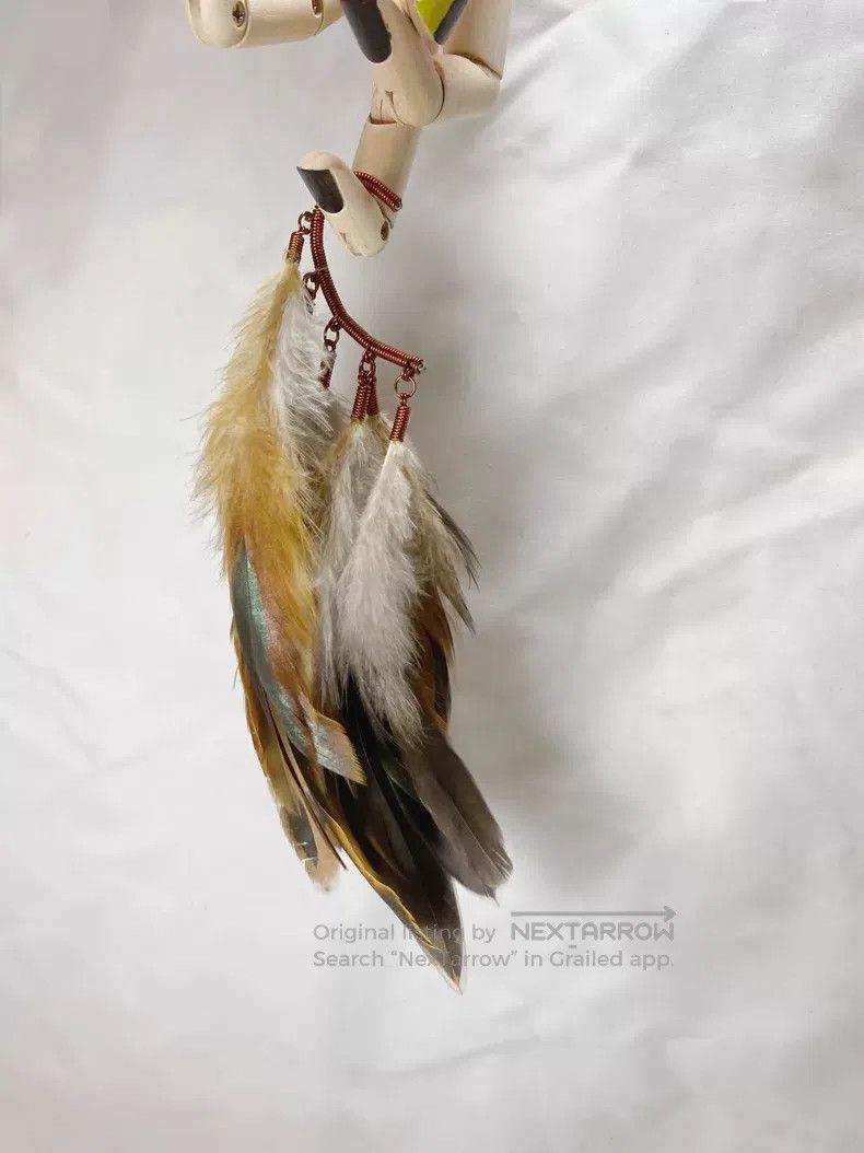 Japanese Brand Japanese Brand Anni Jurgenson Feather earring, earrings Size ONE SIZE - 2 Thumbnail