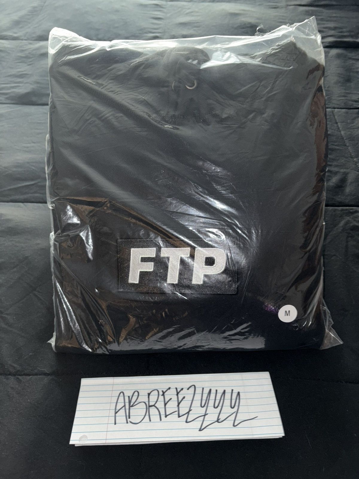 Fuck The Population FTP Slap Logo Hoodie (Black, Embroidered) Size US M / EU 48-50 / 2 - 1 Thumbnail