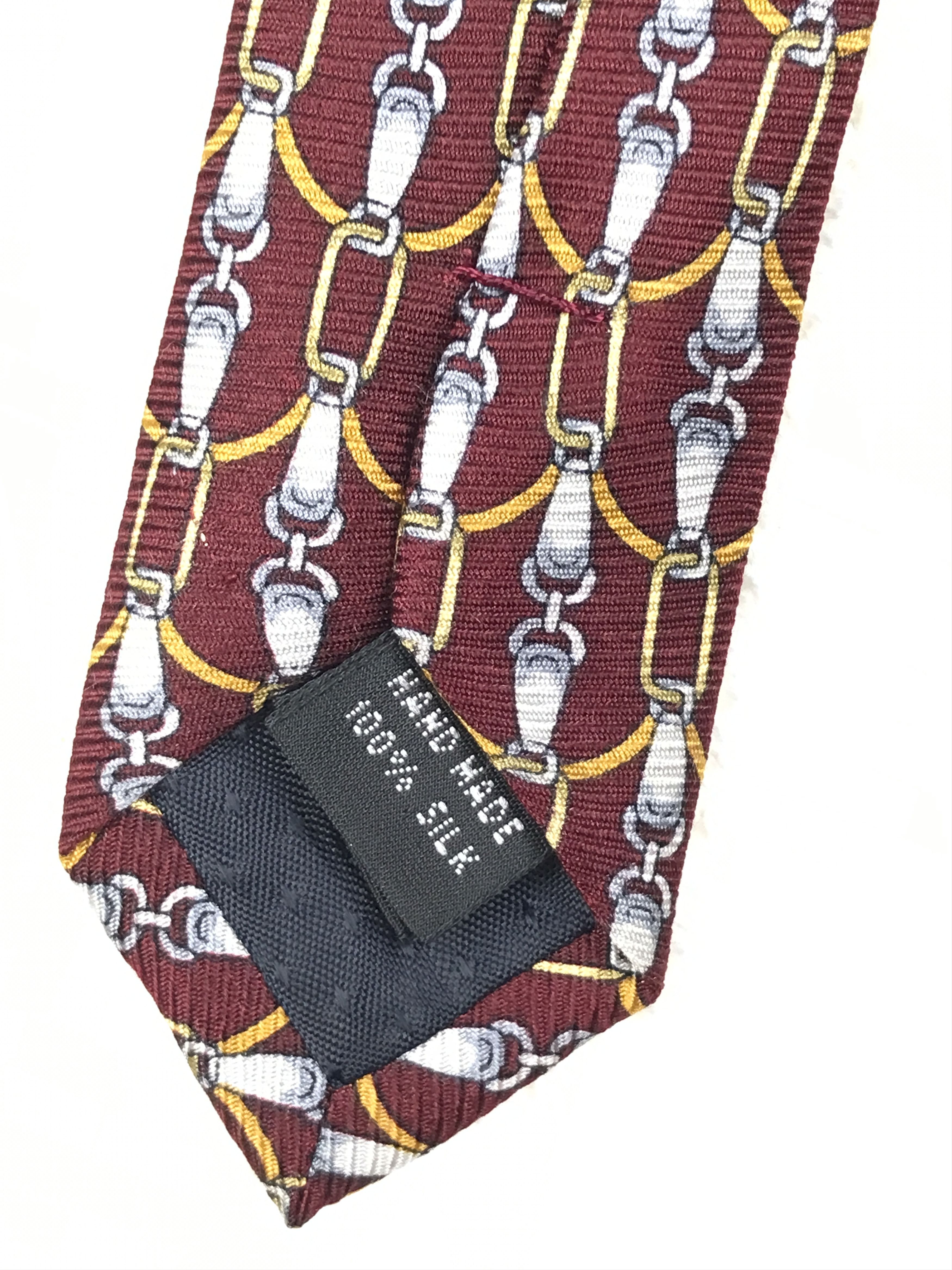 Designer × Vintage Vintage Giovanni Rossini Silk Necktie Size ONE SIZE - 6 Thumbnail