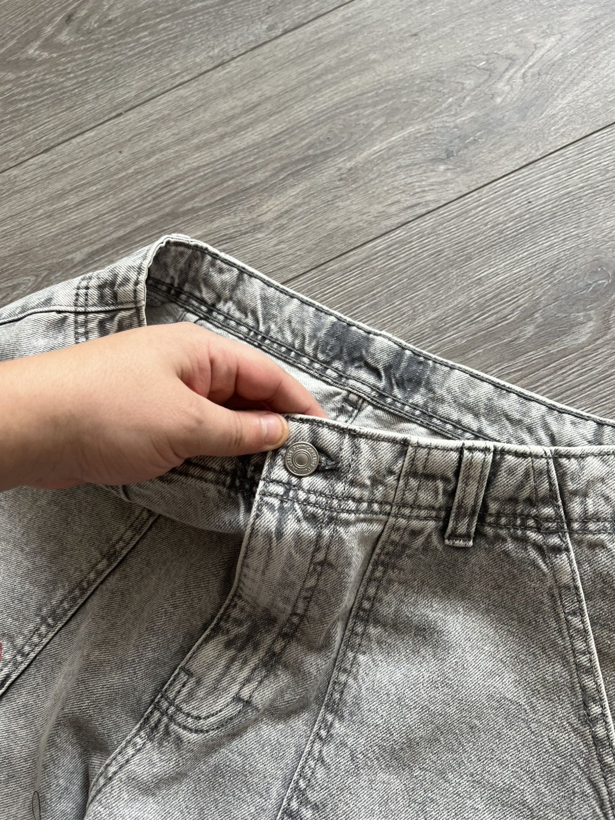 Vintage Vintage Y2K Dragon Baggy Jeans Cargo Pants Wide Leg Size US 30 / EU 46 - 13 Thumbnail