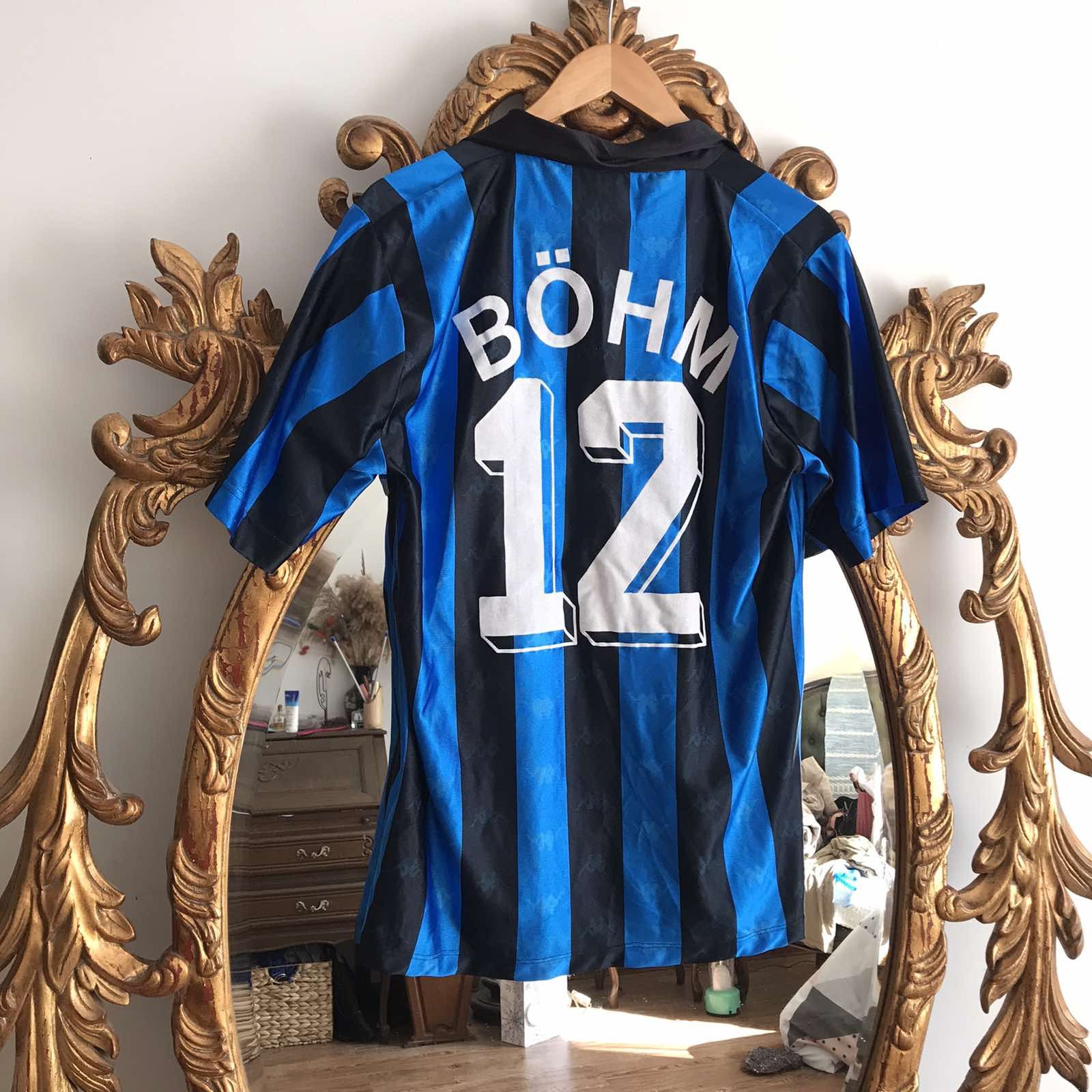 Kappa × Vintage Vintage 80s Kappa Inter Football Soccer Jersey Size US M / EU 48-50 / 2 - 6 Thumbnail