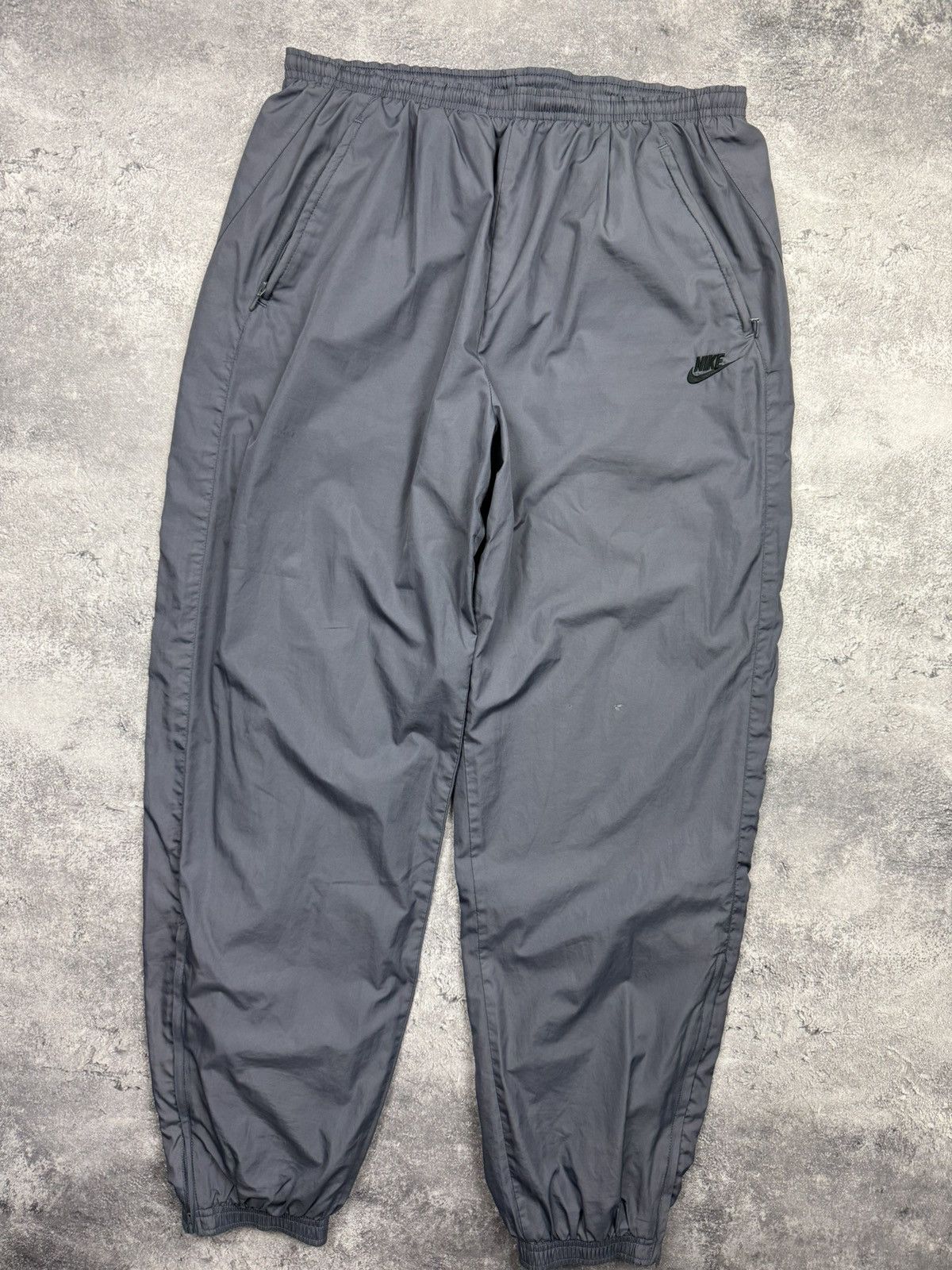 Nike Vintage 90’s Nike Nylon Track Pants Drill Y2K Sweatpants Size US 34 / EU 50 - 6 Thumbnail