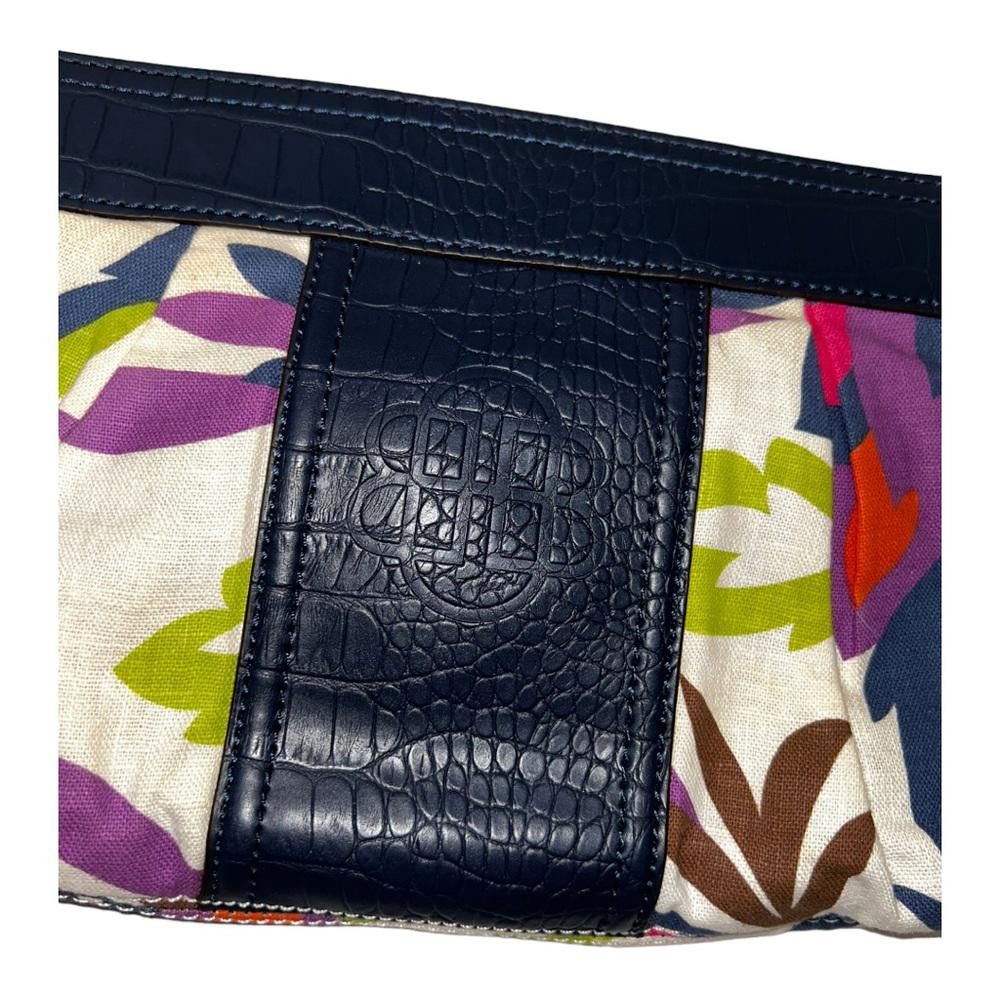 Designer Dana Buchman l Floral Linen Wristlet Clutch Size ONE SIZE - 3 Thumbnail